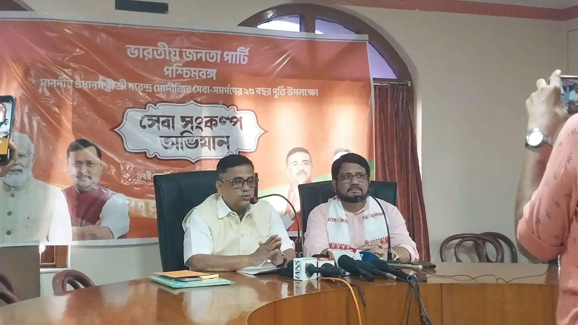 सेवा के जरिए जन-जन तक पहुंचने का संकल्प, श्रीरामपुर में भाजपा ने फूंका सेवा संकल्प अभियान का बिगुल