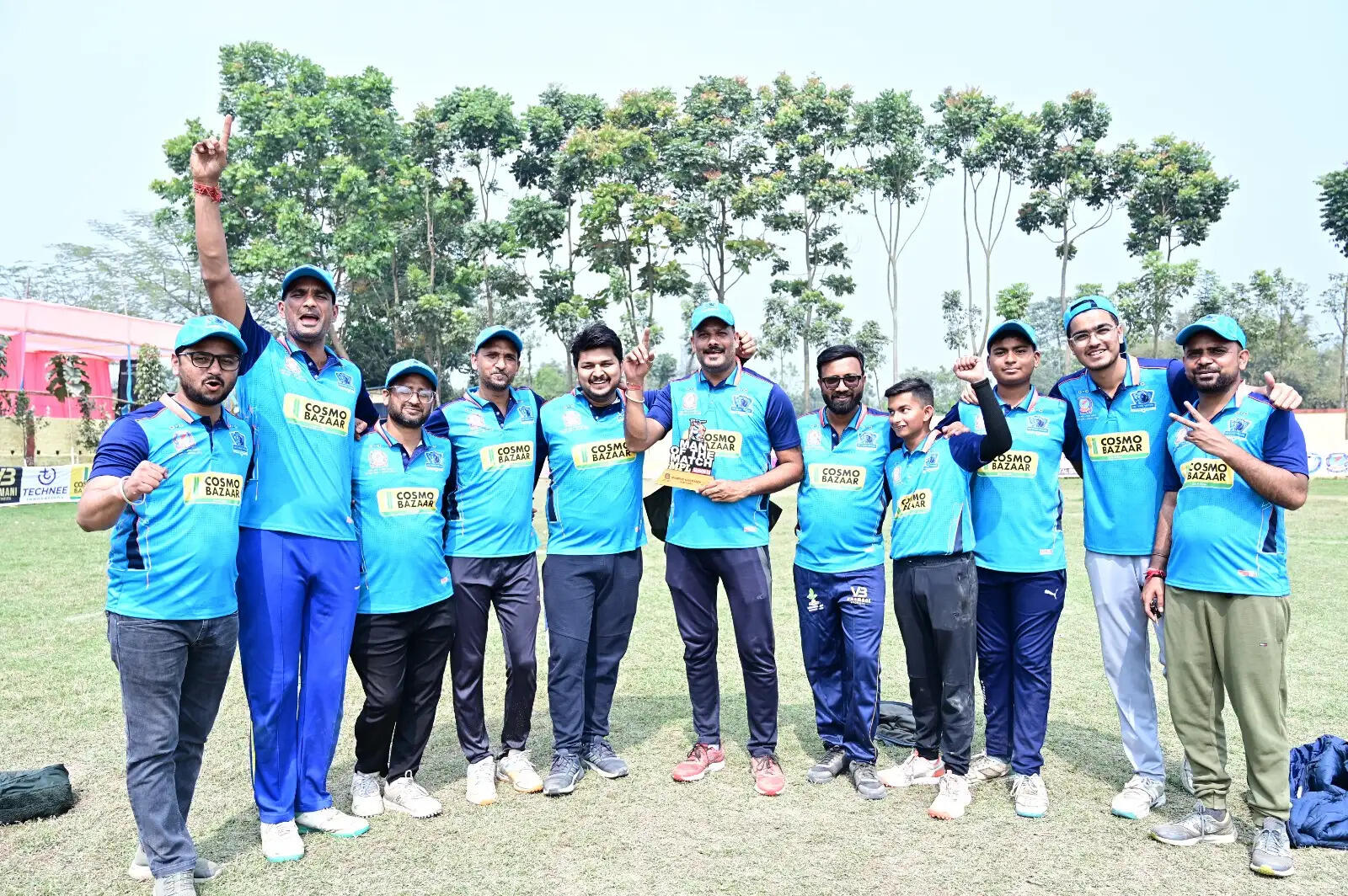 एमपीएल सीजन 3 के दूसरे दिन अल्फा फोर्ब्स और जेएमडी इलेवन ने दर्ज की जीत