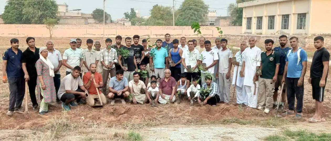 हिसार : ग्रीन ग्लोबल ग्रुप ने लिया जुगलान को हरा-भरा करने का संकल्प