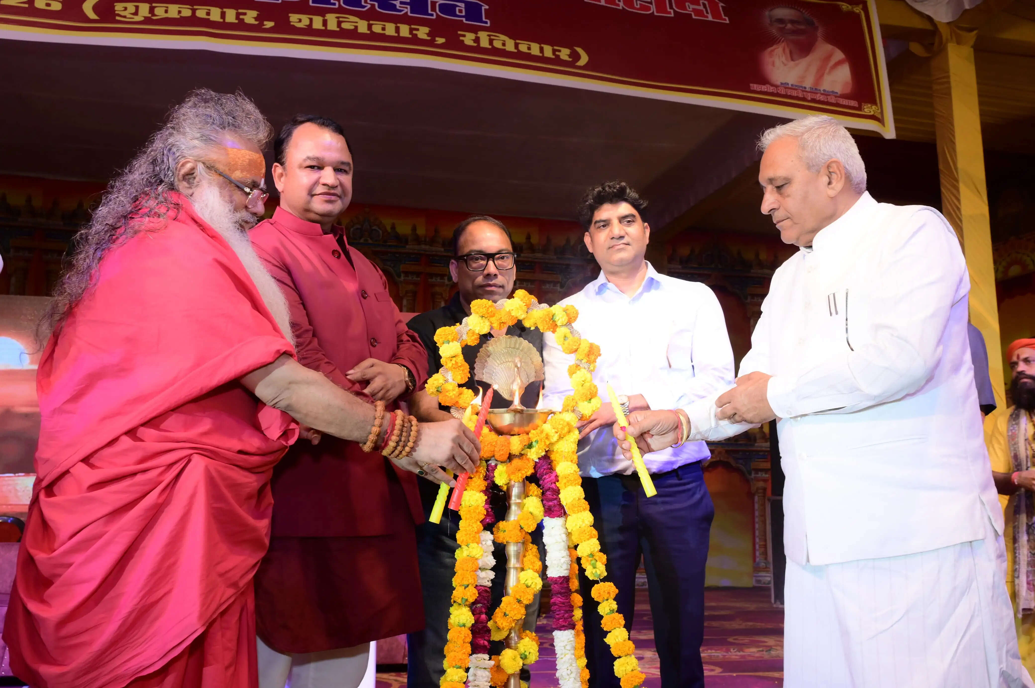 गुरुग्राम: सनातन धर्म है विश्व कल्याण का मार्ग: रणबीर सिंह गंगवा