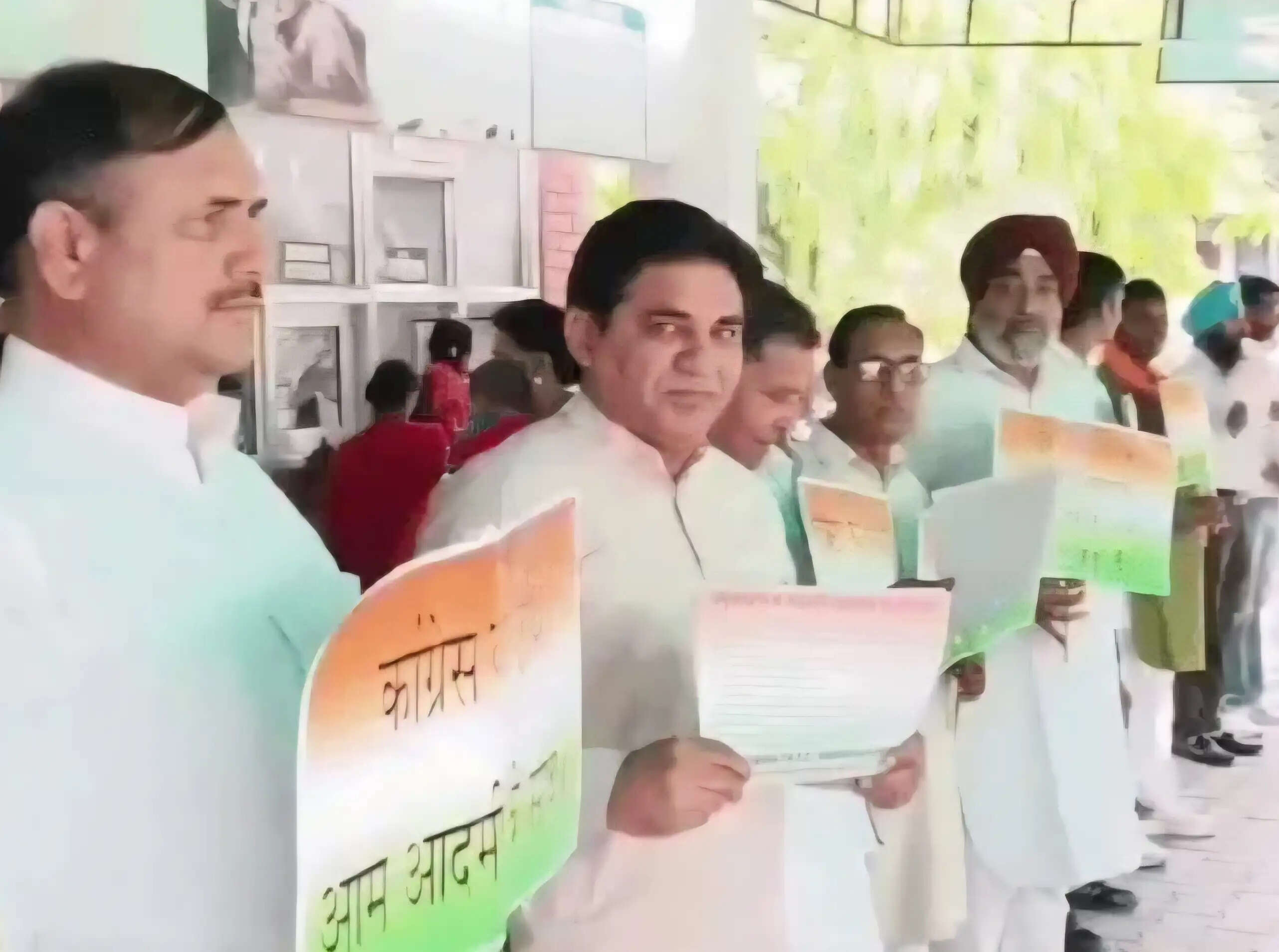 यमुनानगर:स्वास्थ्य सेवाओं की बदहाली पर कांग्रेस का प्रदर्शन, रिक्त पद भरने की मांग