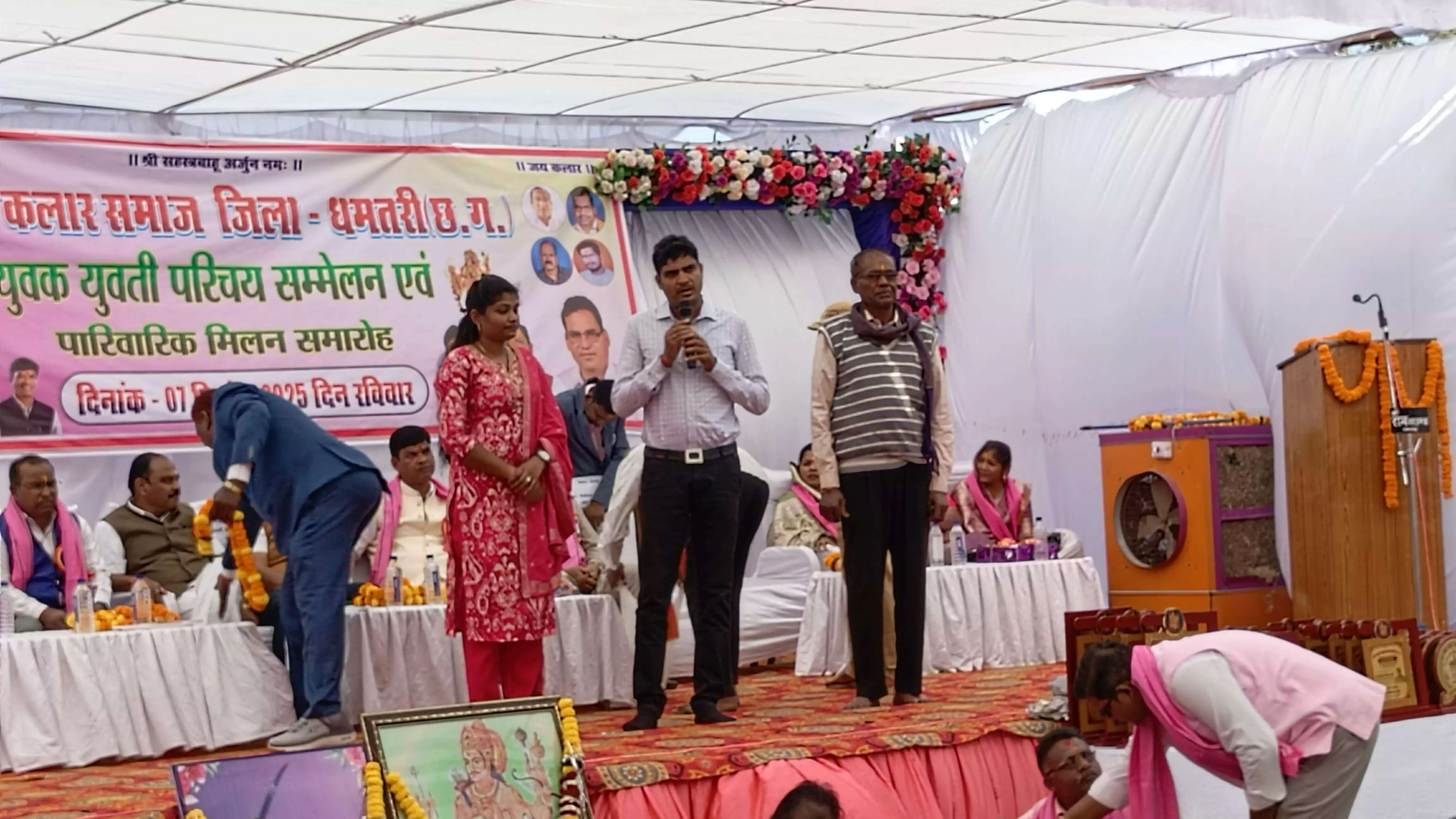 सिन्हा समाज मेहनतकश और संस्कारी समाज है : टंकराम वर्मा