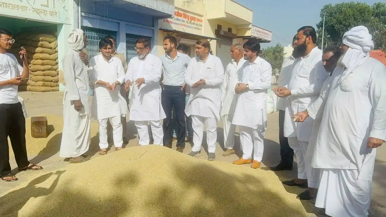 नूंह:मंडियों में किसान हो रहा परेशान सरकार को नहीं कोई चिंता:आफताब अहमद