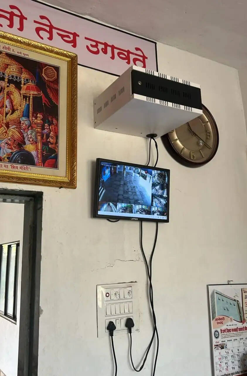 ठाणे जेपी शाला विद्यार्थियों की सुरक्षा अब सीसीटीवी के जिम्मे