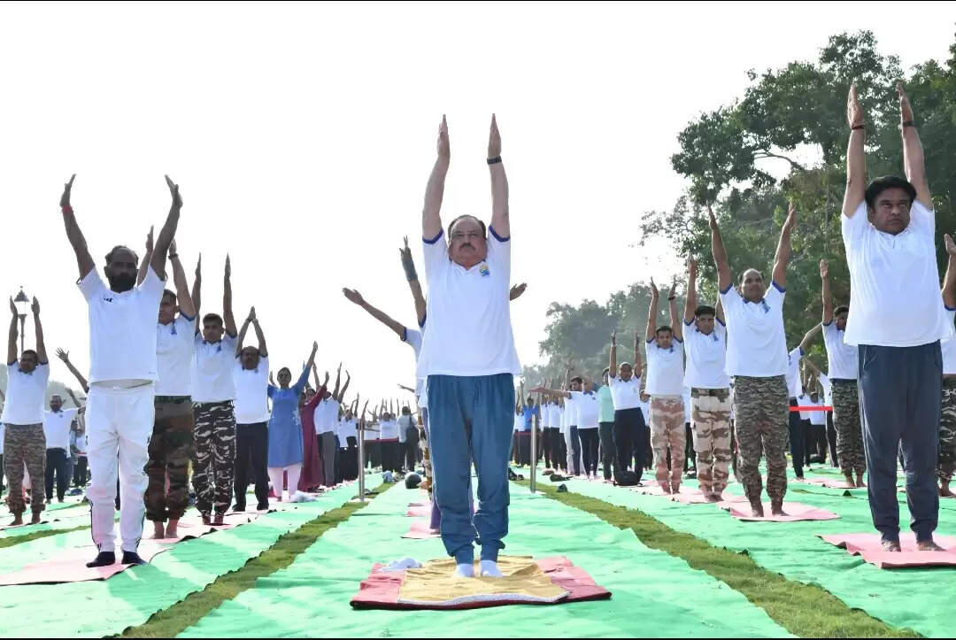 योग शारीरिक अनुशासन ही नहीं, वह गहन मानसिक और आध्यात्मिक अभ्यास भी-नड्डा