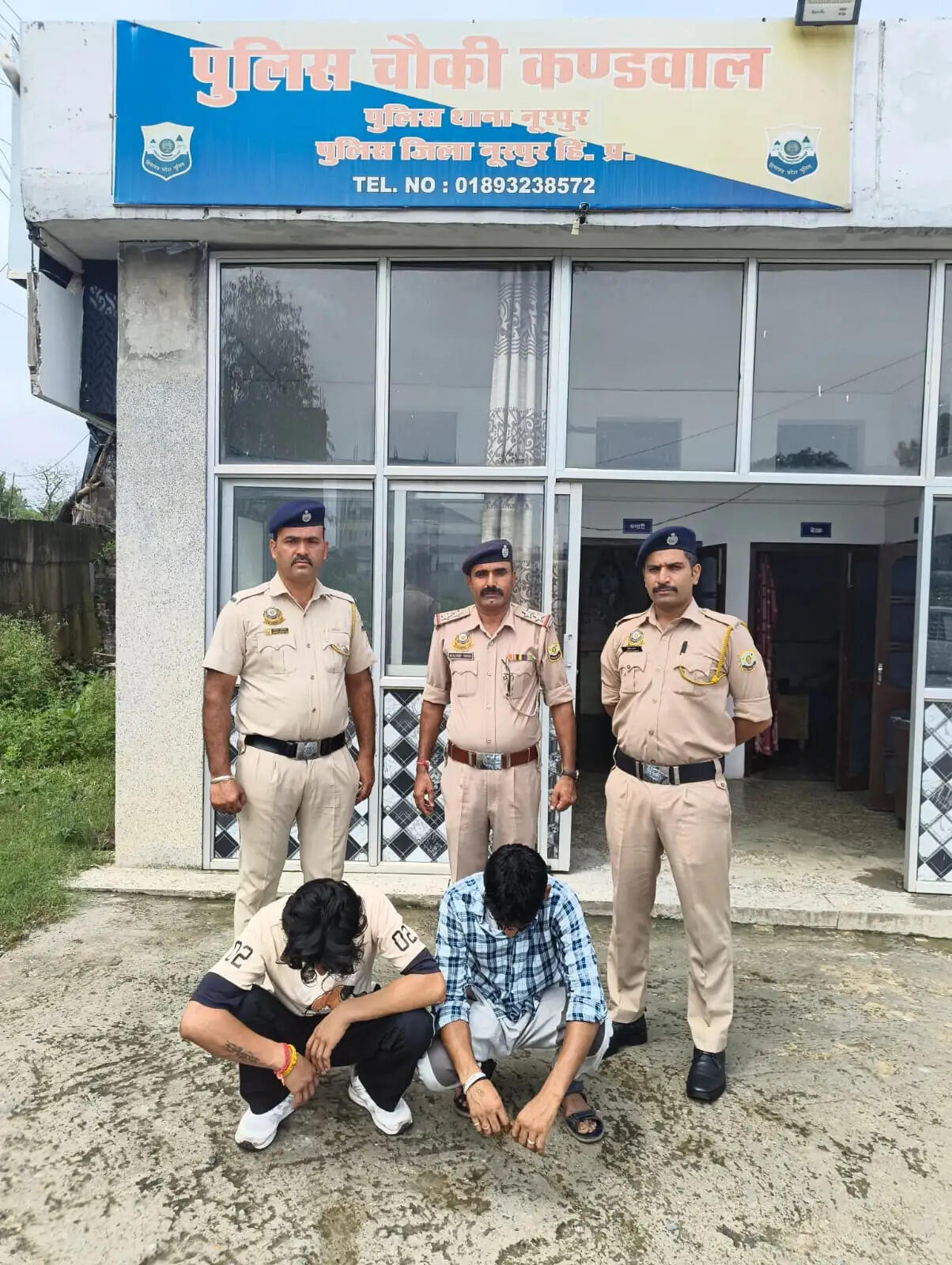 नूरपुर में चिट्टे सहित दो आरोपी गिरफ्तार