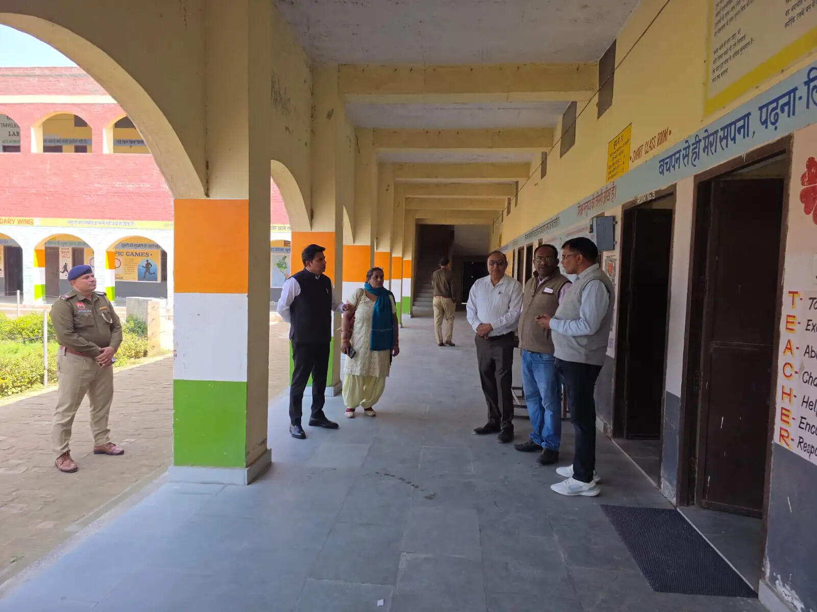 जींद : हरियाणा विद्यालय शिक्षा बोर्ड परीक्षाएं शुरू