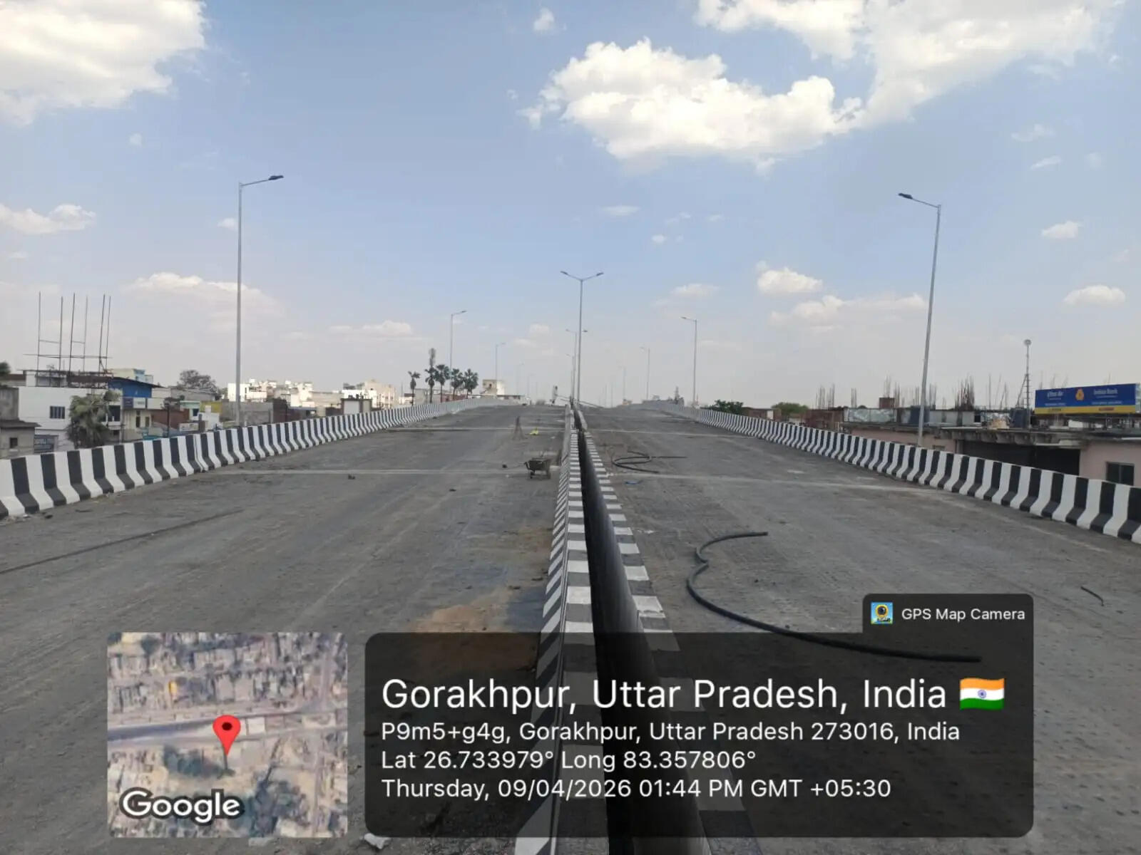 पहले सिक्सलेन फ्लाईओवर का निर्माण लगभग पूर्ण, लोकार्पण की तैयारी