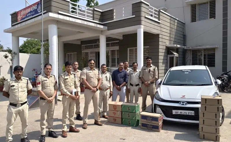 मप्र पुलिस की अवैध शराब तस्करों पर कार्रवाई, अप्रैल माह में 1.26 करोड़ से अधिक की सामग्री जब्त