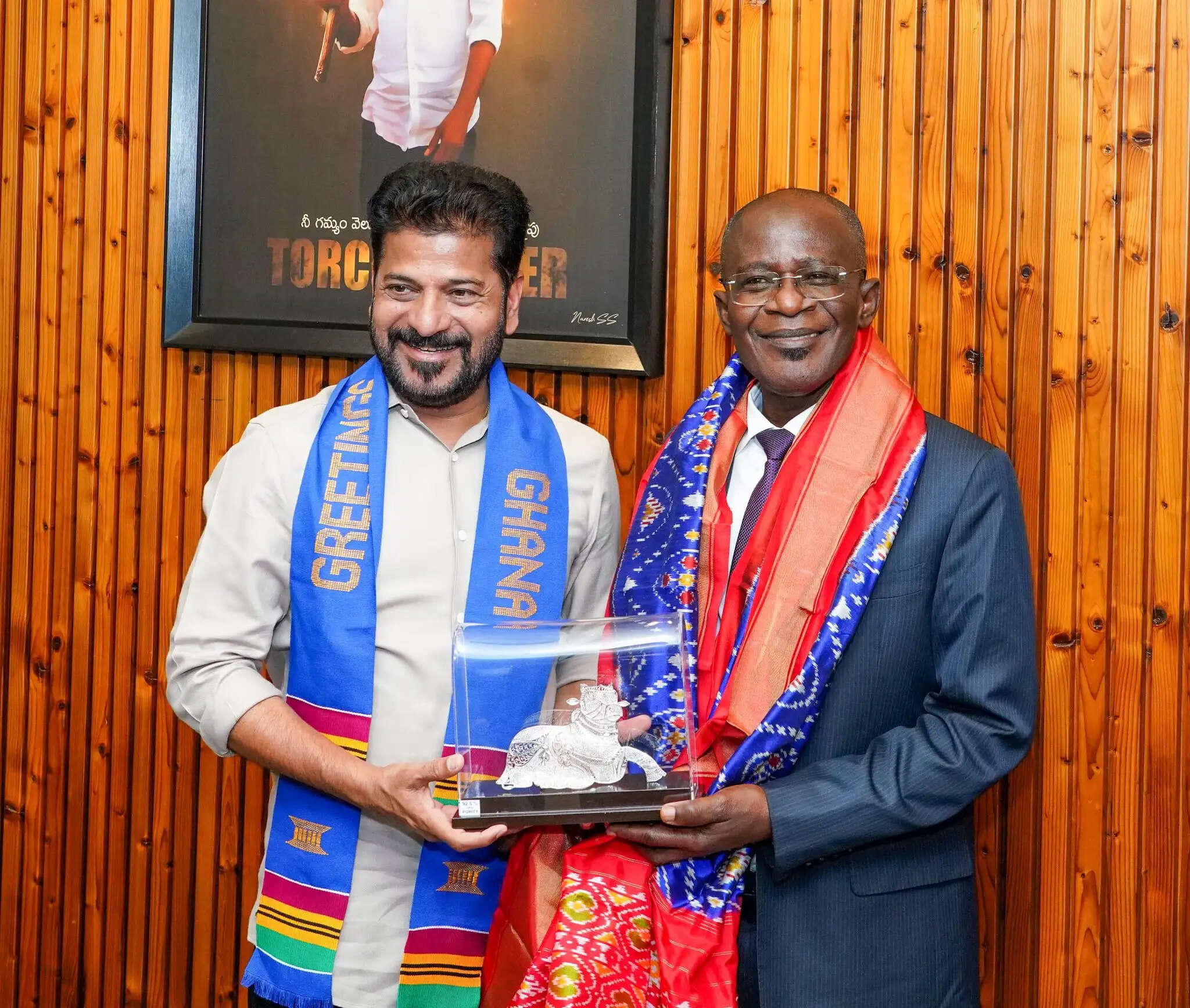 घाना के उच्चायुक्त ने तेलंगाना के मुख्यमंत्री से की मुलाकात, द्विपक्षीय सहयोग को मज़बूत करने पर दिया ज़ोर