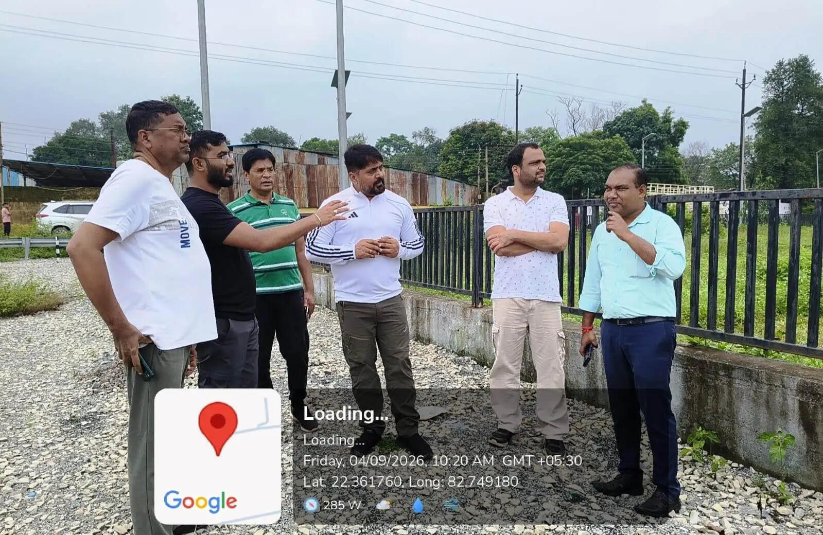 इंडस्ट्रियल एरिया में बड़े पैमाने पर होगा वृक्षारोपण, आयुक्त ने किया स्थल निरीक्षण