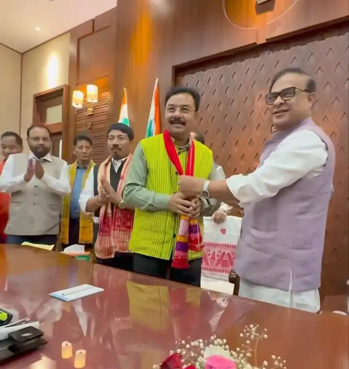 दूसरी बार असम विधानसभा अध्यक्ष बने रंजीत कुमार दास ने संभाला पदभार