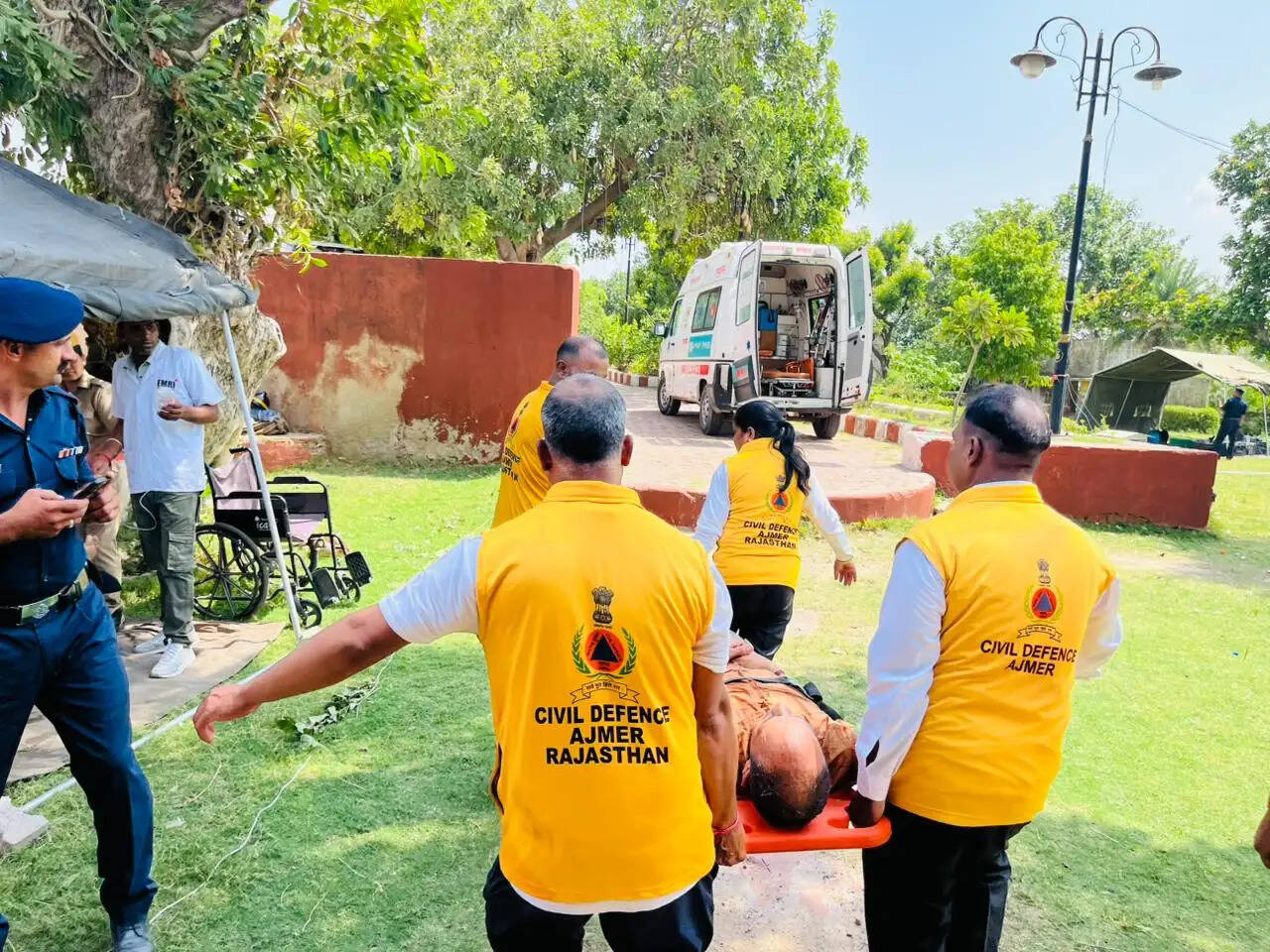 आपदा प्रबंधन सहायता एवं नागरिक सुरक्षा विभाग ने राहत एवं बचाव की तैयारियों को परखा