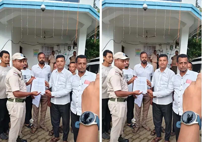 विकास धर हत्याकांड की जांच की मांग को लेकर श्रीभूमि जिला भाजपा का मुख्यमंत्री के नाम ज्ञापन