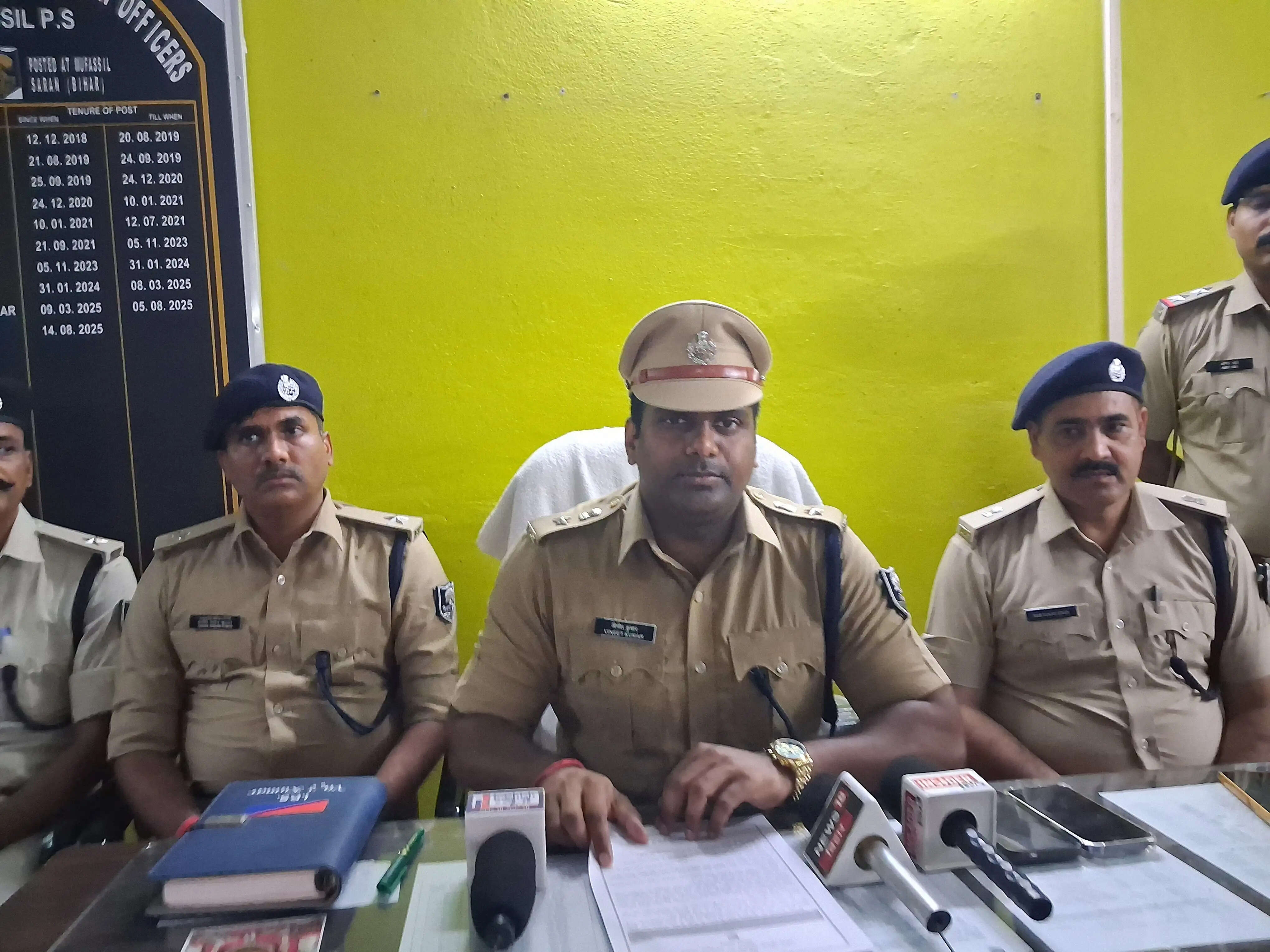 हत्याकांड का पुलिस ने किया उद्भेदन, 4 अभियुक्त गिरफ्तार