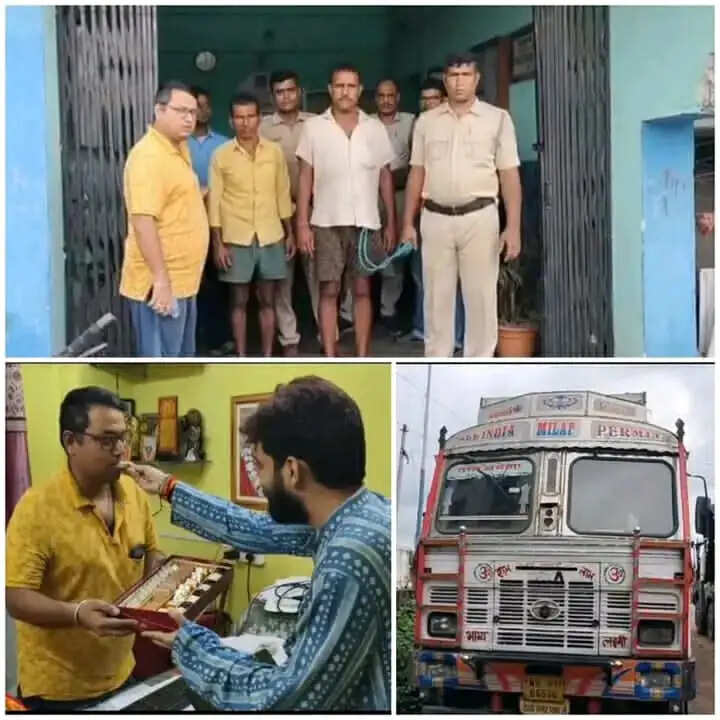 बिहार से कथित गौ तस्करी के आरोप में दुर्गापुर में ट्रक जब्त