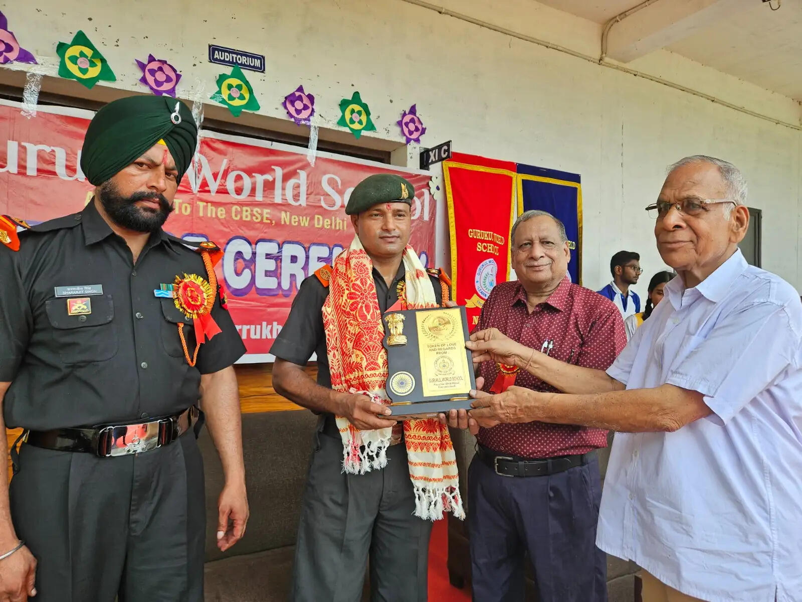 अच्छी संगठन क्षमता तथा सहयोग की भावना से छात्र जीवन में बढ़े आगे : कर्नल डी.के चतुर्वेदी