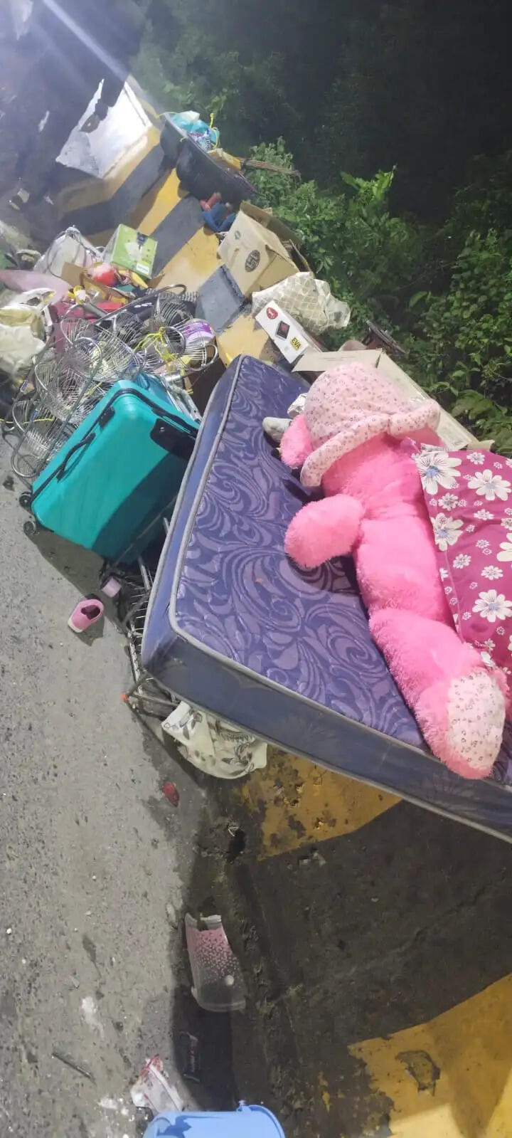 चुट्टूपालू घाटी में बने रिजिड बैरियर से गई बाइक सवार की जान