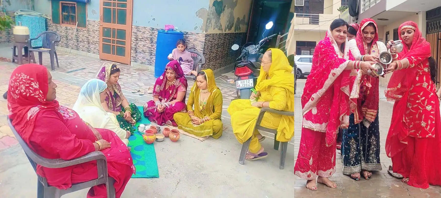 गुरुग्राम में श्रद्धा व उल्लास के साथ मनाया गया सुहाग का प्रतीक करवाचौथ पर्व