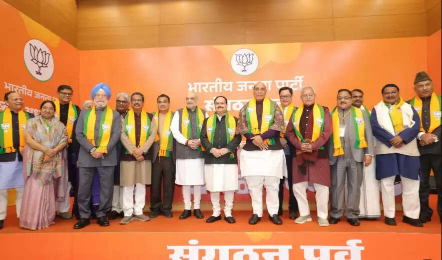 भाजपा अध्यक्ष पद के लिए नितिन नबीन ने दाखिल किया नामांकन