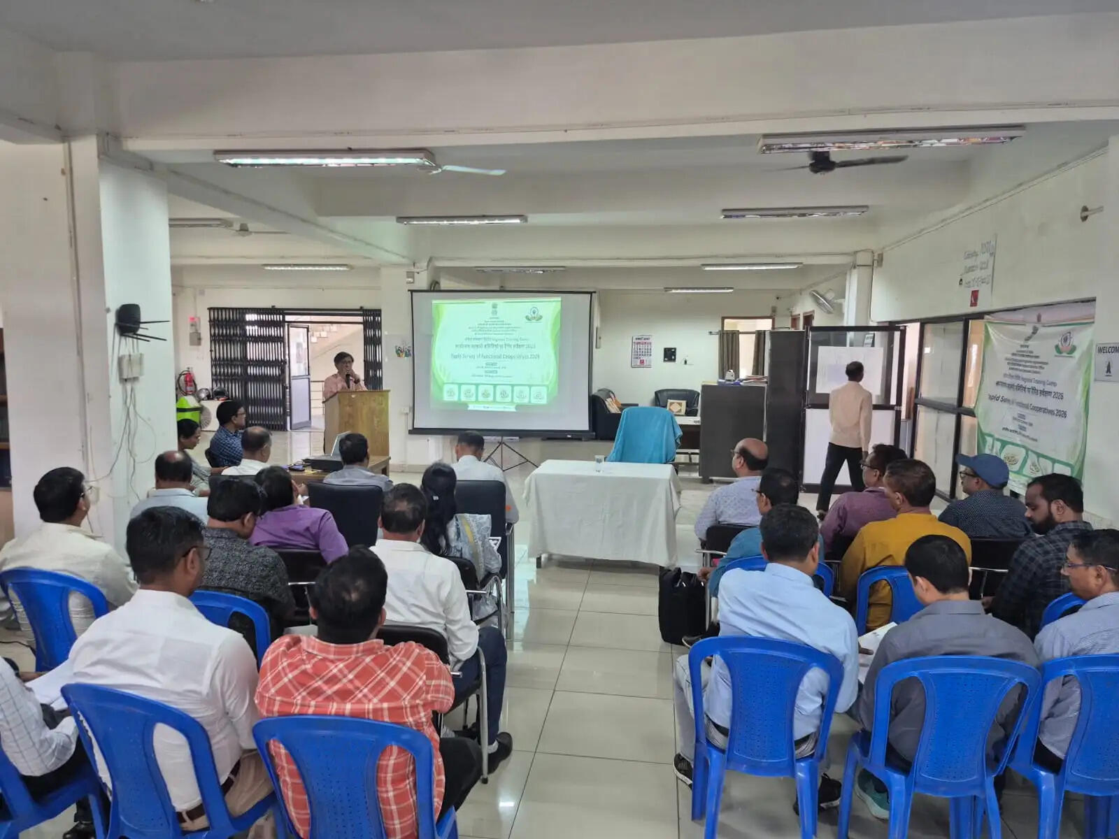 सहकारी समितियों के रैपिड सर्वेक्षण के लिए प्रशिक्षण शिविर आयोजित