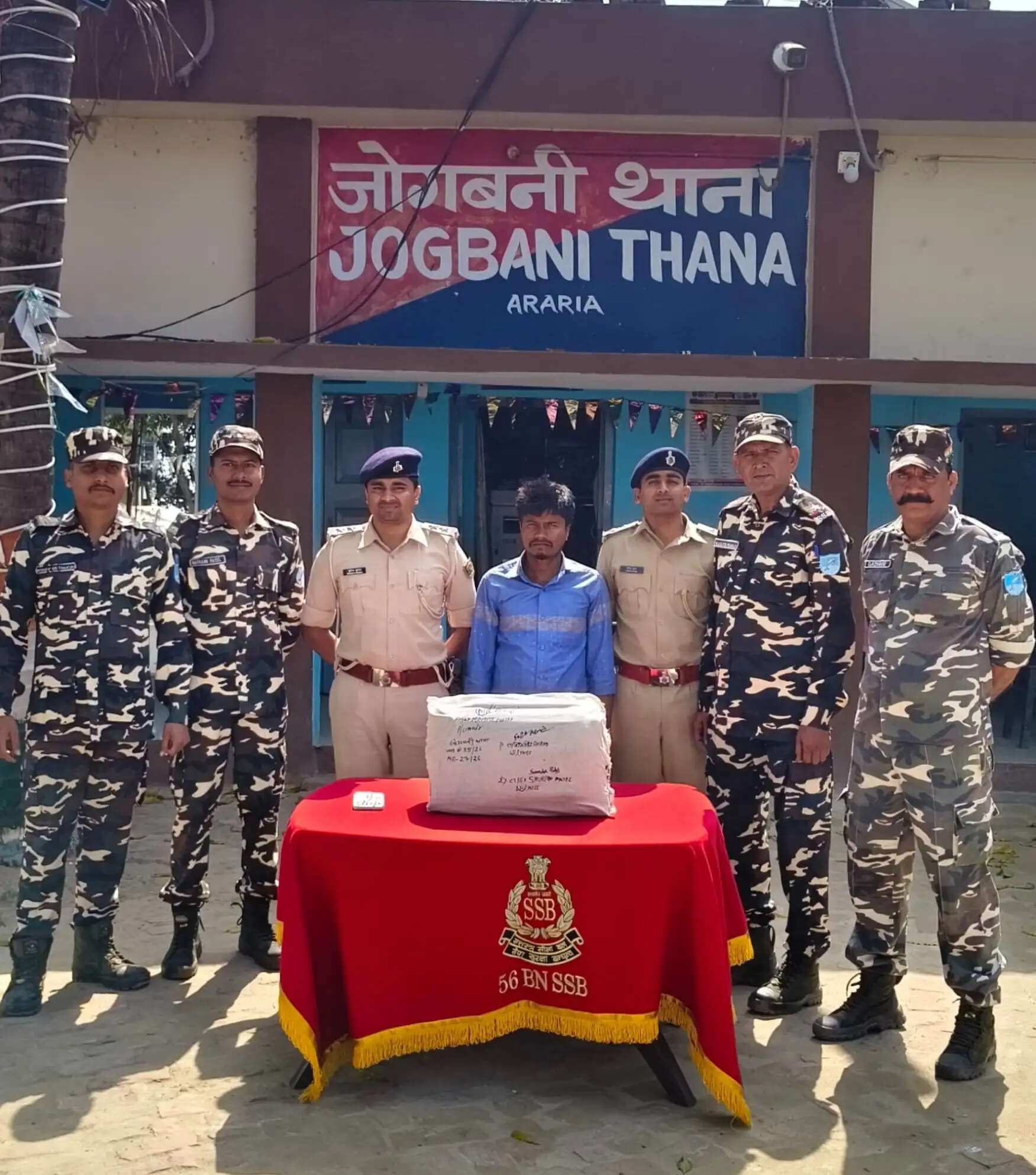 छह किलो तस्करी के गांजा के साथ तस्कर गिरफ्तार