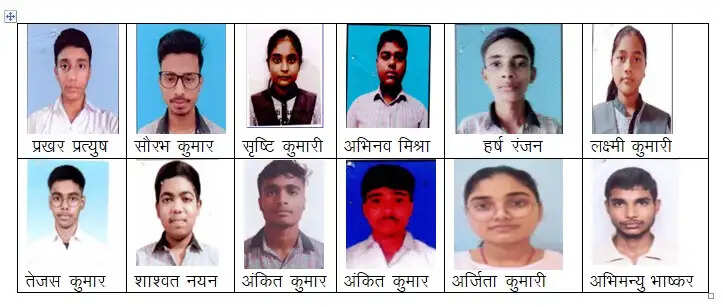 सीबीएसई 12वीं की परीक्षा में फारबिसगंज के श्री रानी सरस्वती विद्या मंदिर का रहा शानदार प्रदर्शन