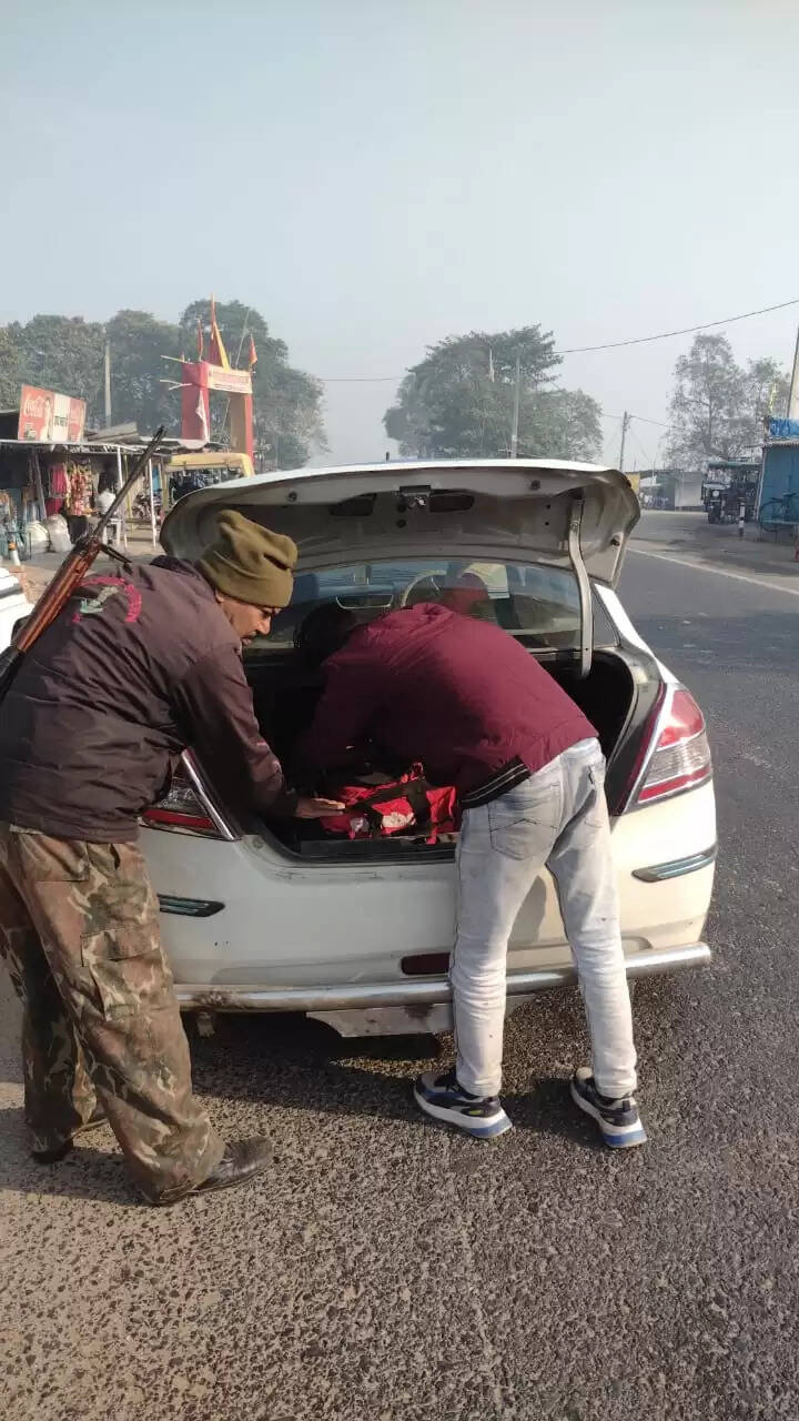 पुलिस मुख्यालय के निर्देश पर एसएसपी ने कराया जिले में सघन वाहन जाँच