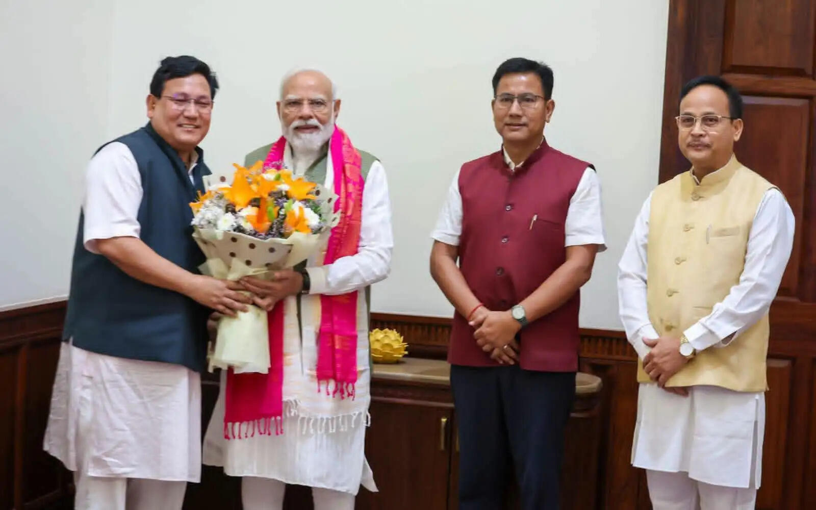 यूपीपीएल प्रतिनिधिमंडल ने प्रधानमंत्री से बीटीआर समझौता क्रियान्वयन की उठाई मांग