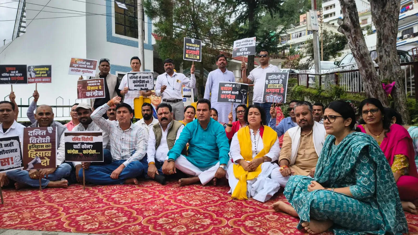 भाजपा ने कांग्रेस पर लगाया प्रदेश का माहौल खराब करने का आरोप
