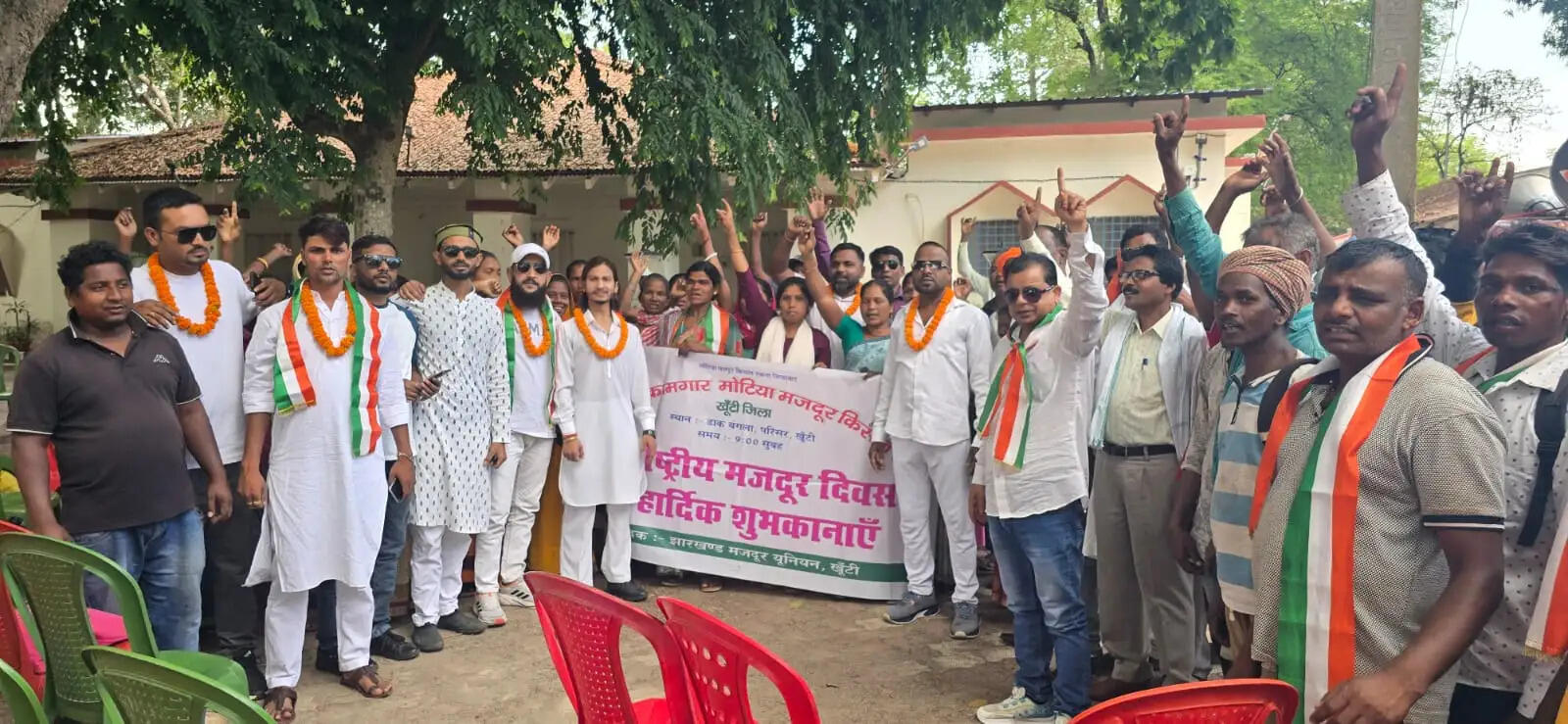 धूमधाम से मनाया गया अंतरराष्ट्रीय मजदूर दिवस