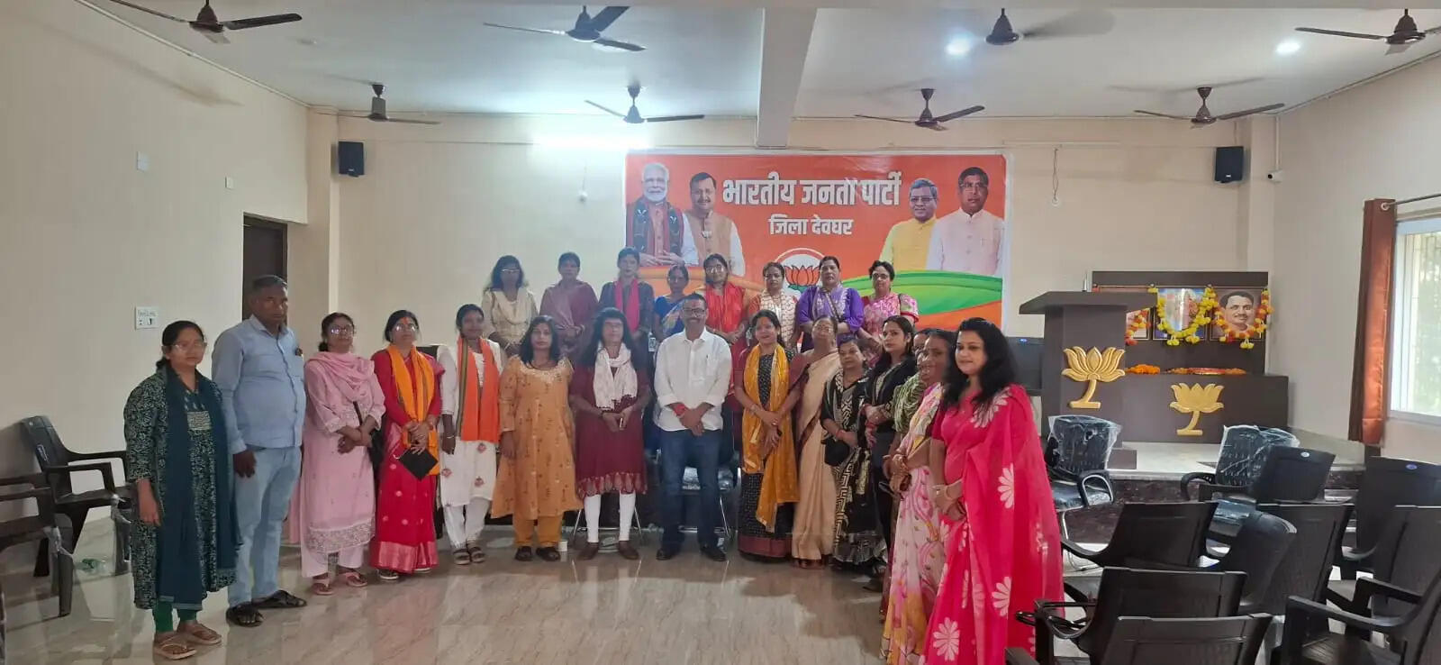 भाजपा महिला मोर्चा की बैठक में संगठन विस्तार पर जोर