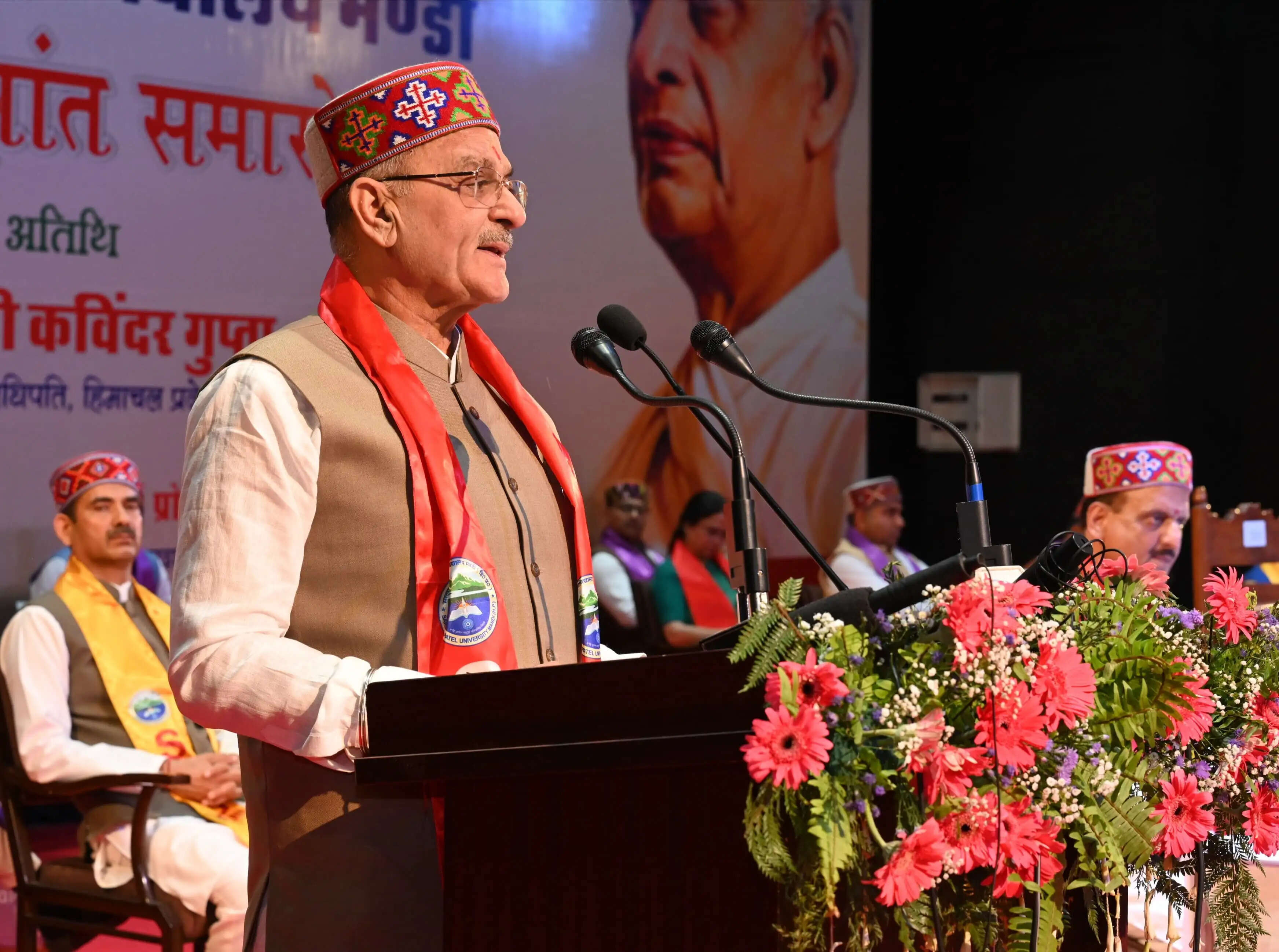 एसपीयू दीक्षांत समारोह: डिग्री वितरण नहीं ज्ञान, संस्कृति और जिम्मेदारी के संगम का उत्सव : कविंद्र गुप्ता