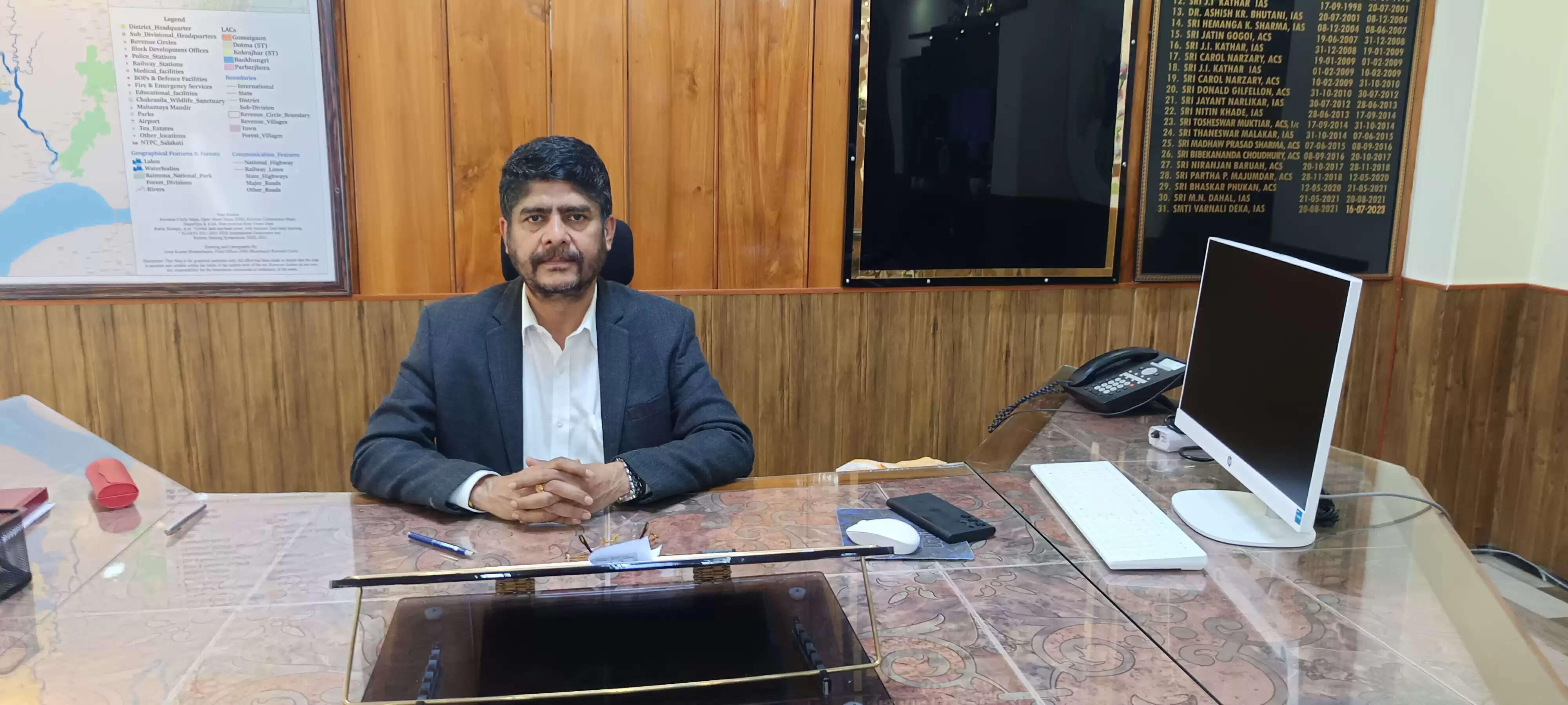 कोकराझार के कारीगांव की स्थिति नियंत्रण में- जिला आयुक्त