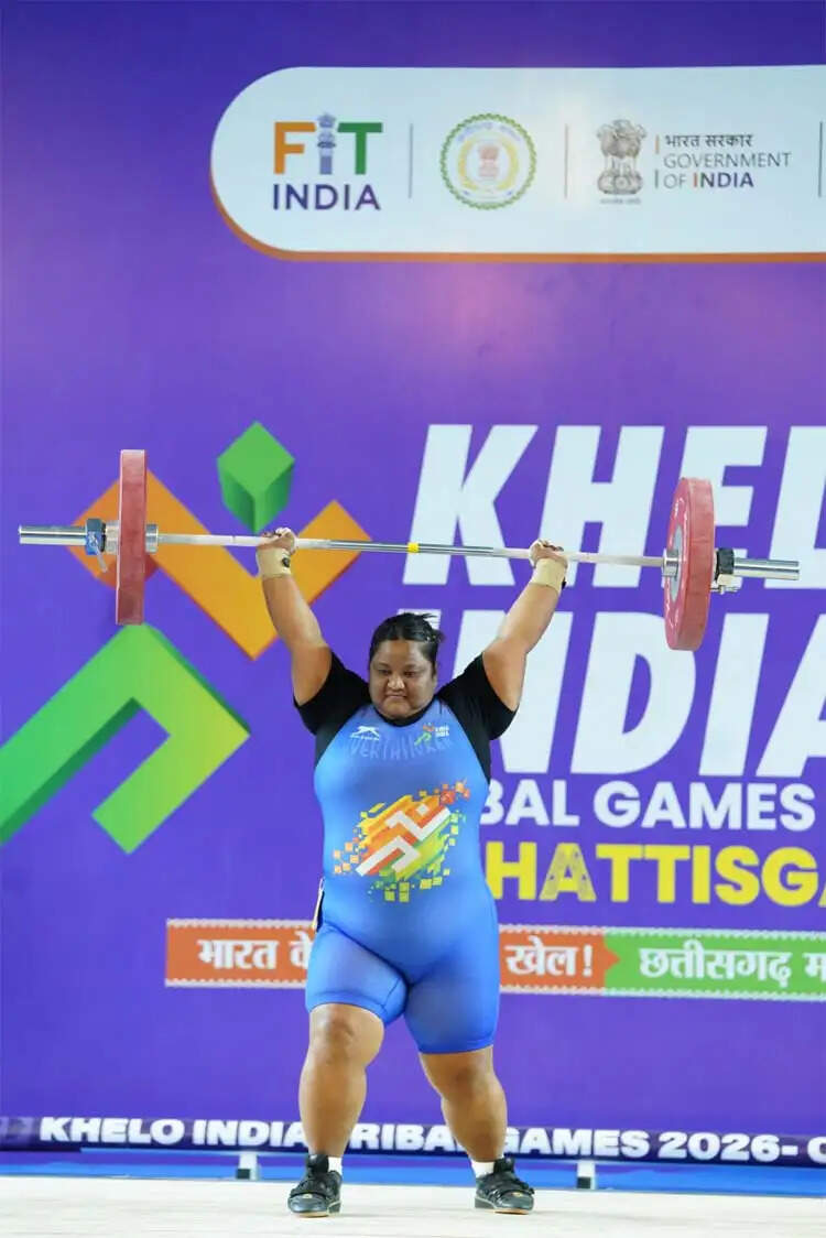 खेलो इंडिया ट्राइबल गेम्स 2026 : वेटलिफ्टिंग में मिजोरम की ज़ोसांगज़ुआली ने जीता स्वर्ण
