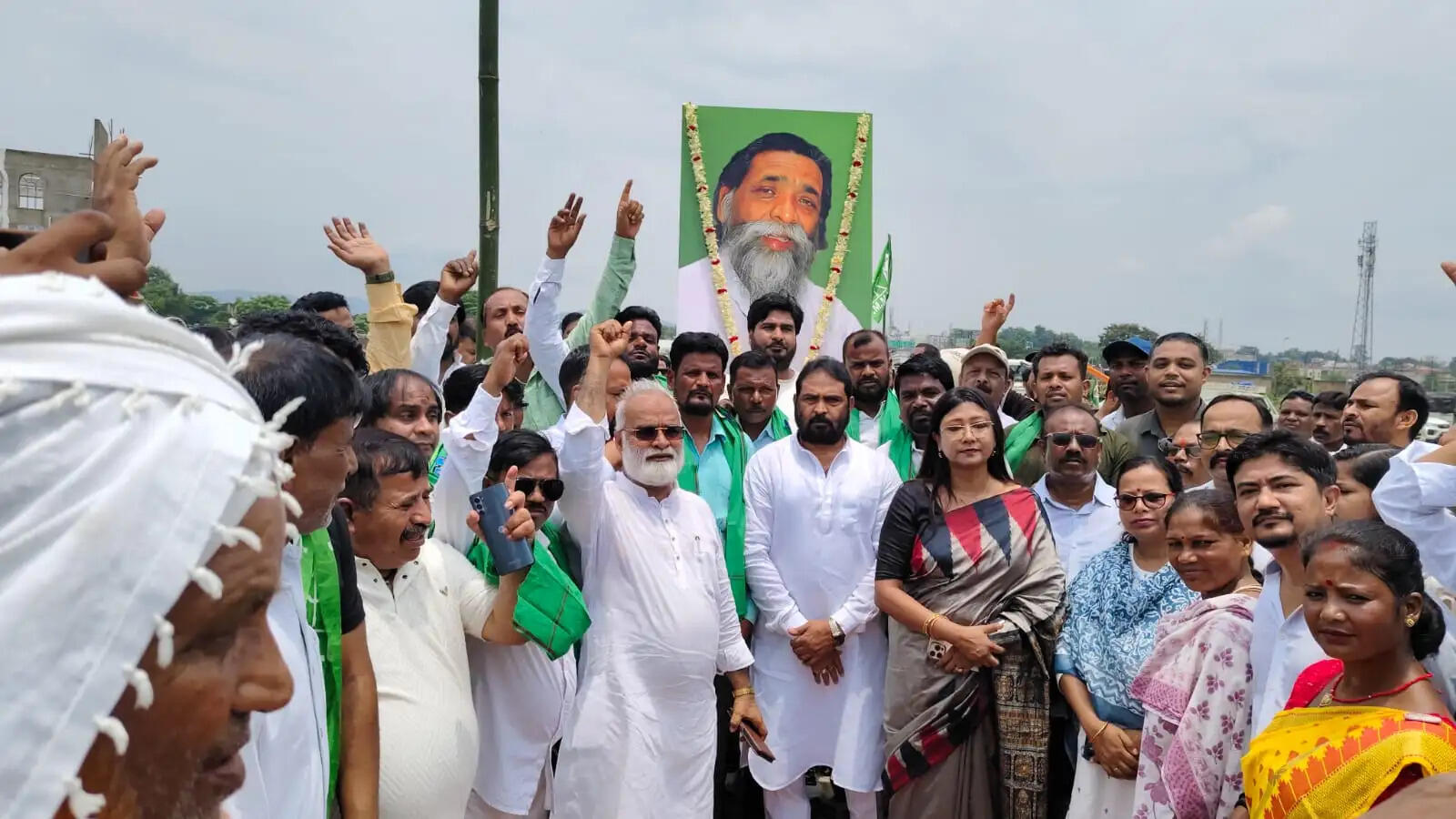 नेवरी रिंग रोड का गोलचक्कर होगा 'दिशोम गुरु शिबू सोरेन चौक', 14 फीट ऊंची प्रतिमा स्थापित करने की घोषणा