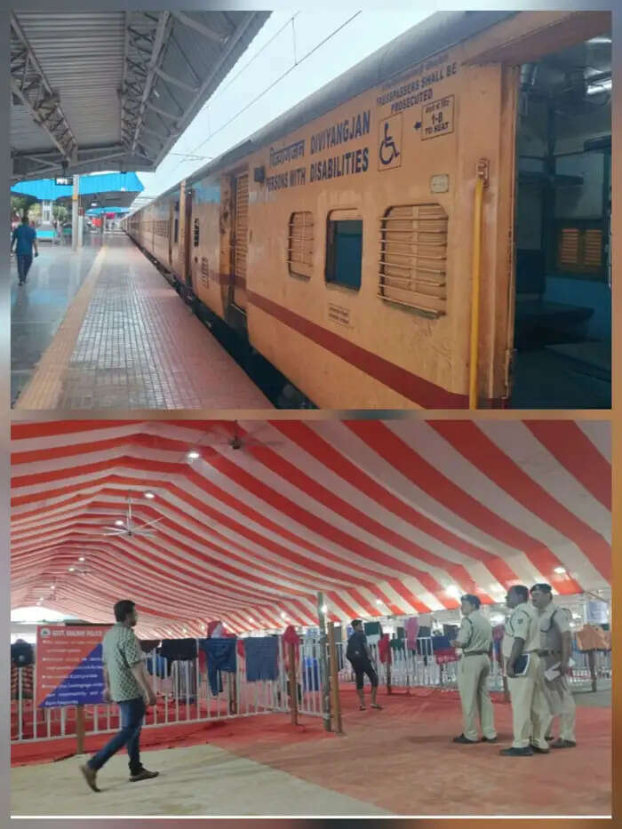 जगदलपुर-पुरी स्पेशल ट्रेन अपने गंतव्य श्रीजगन्नाथ पुरी के लिए हुई रवाना