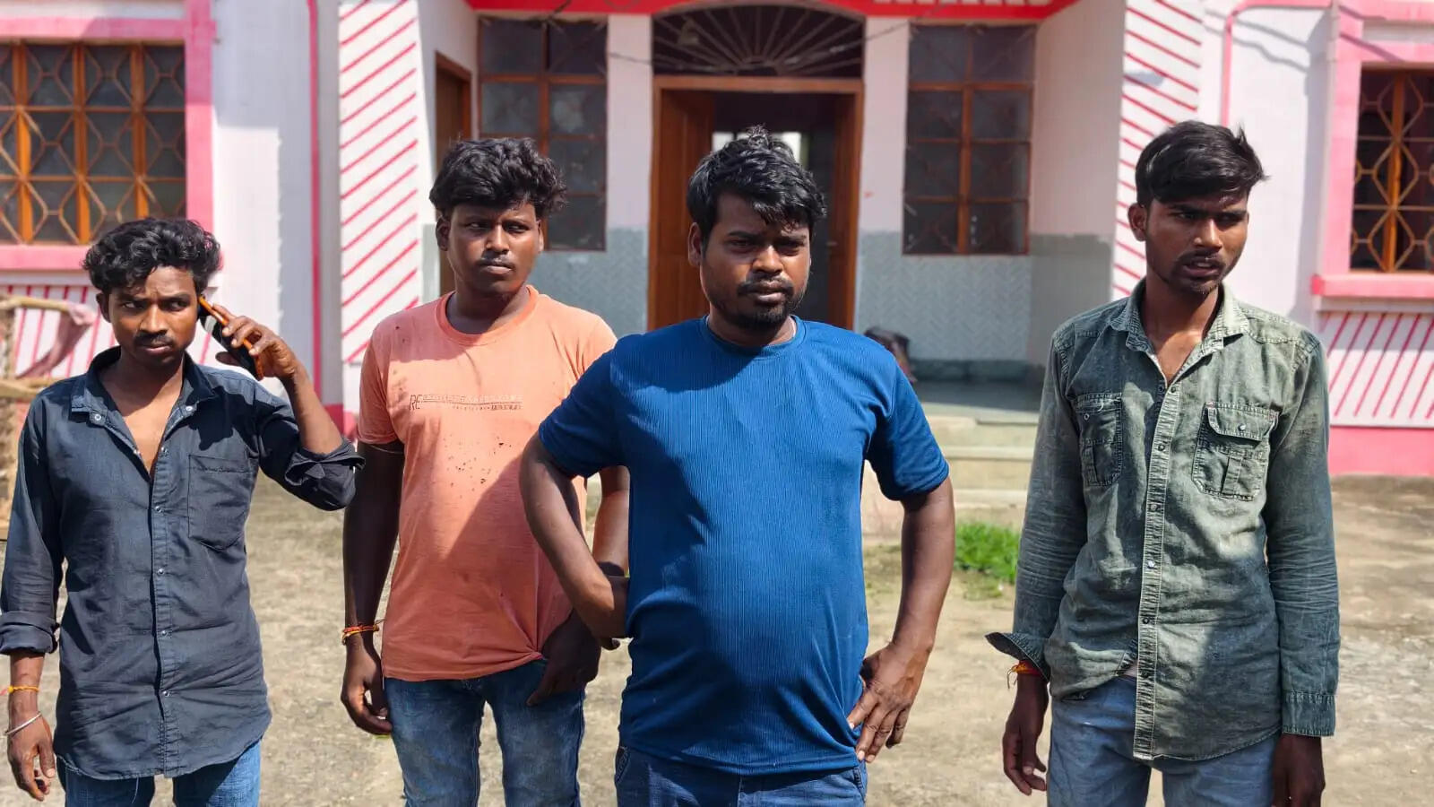 बस की टक्कर से देवघर के किसान की मौत