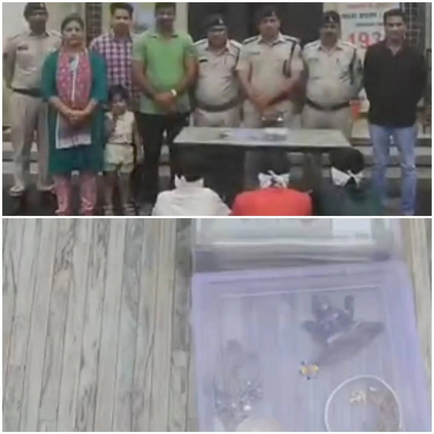 राजगढ़ः महिला के घर चाकू की नोंक पर लूट का खुलासा, तीन आरोपित गिरफ्तार, मशरुका बरामद