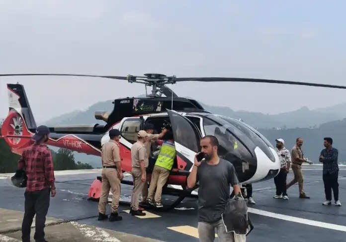 अपडेट:दुर्घटना घायलों को एअर लिफ्ट कर हल्द्वानी भेजा