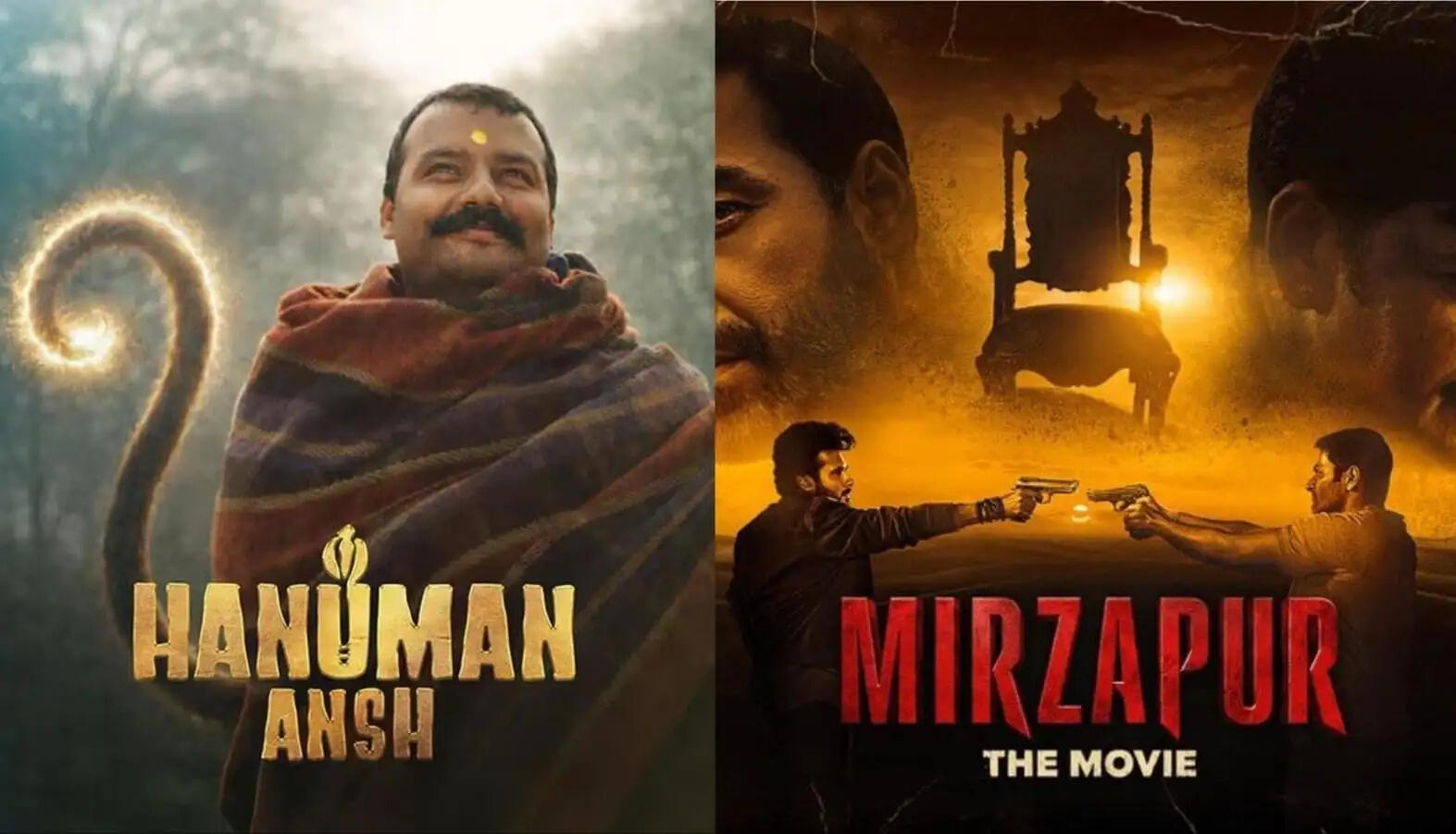 'मिर्जापुर द मूवी' का दबदबा कायम, 'हनुमान अंश' ने बढ़ाई चुनौती
