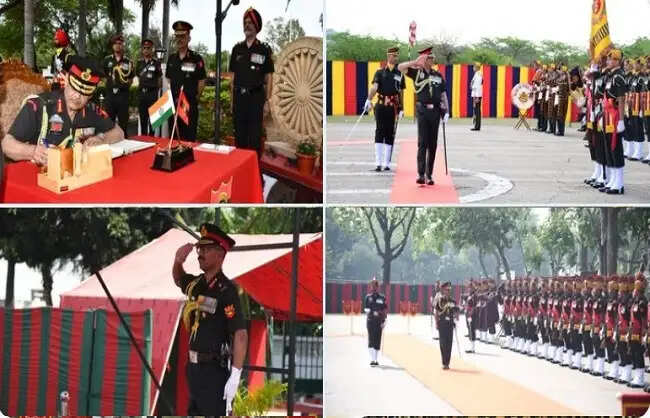 भारत ने चीन-पाकिस्तान सीमाओं पर बदले सैन्य कमांडर,&nbsp;गार्ड ऑफ ऑनर दिया गया