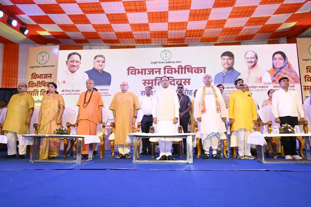 विभाजन की पीड़ा से सीख लेकर देश की एकता और अखंडता को अक्षुण्ण रखना हम सभी का दायित्व : मुख्यमंत्री साय
