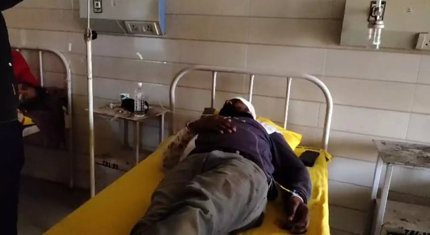 आवारा पशु से टकराकर पलटी कार, एक की मौत दो घायल