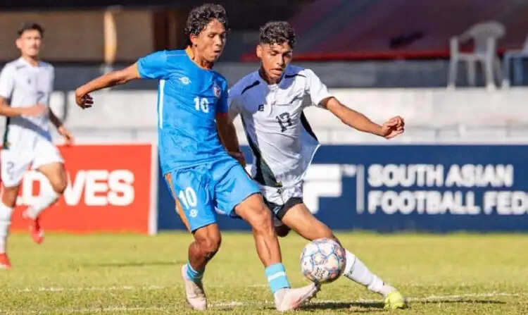 भारत ने पाकिस्तान को 3-0 से हराया, सैफ अंडर 20 चैंपियनशिप के सेमीफाइनल में बनाई जगह