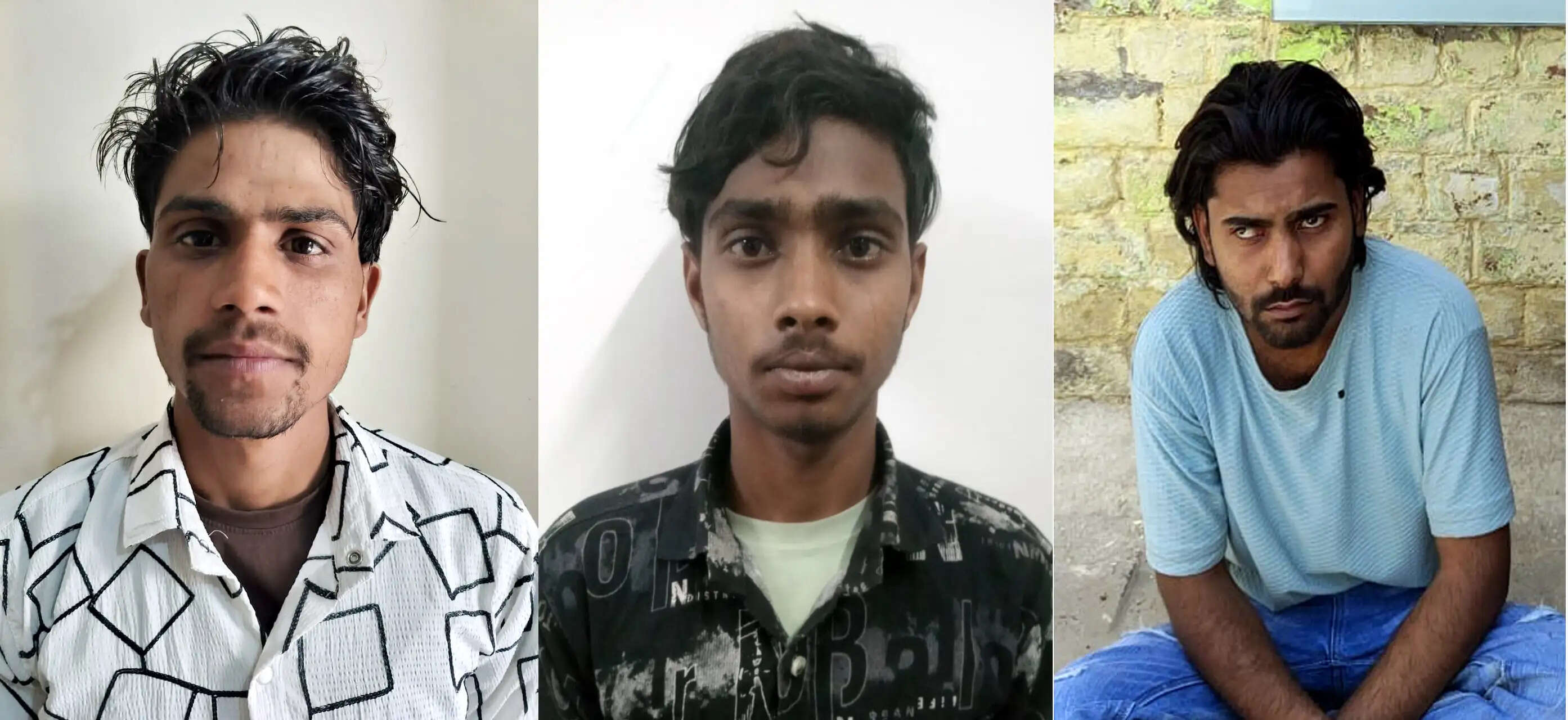 फरीदाबाद पुलिस ने अवैध हथियार सहित तीन युवकों को दबोचा