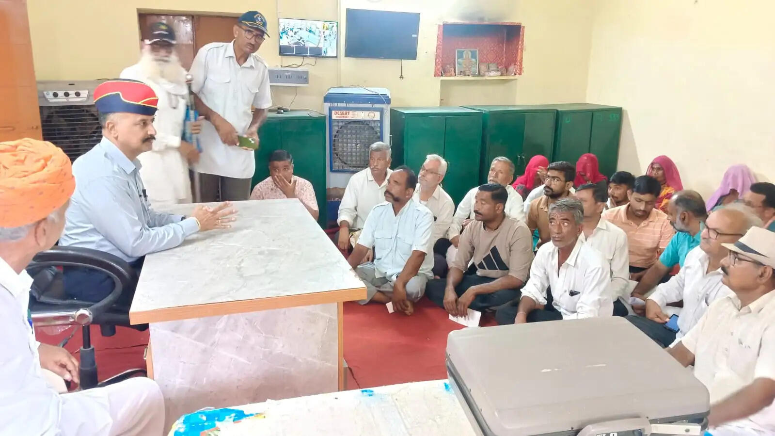 पूर्व सैनिकों को दी कल्याणकारी योजनाओं की जानकारी