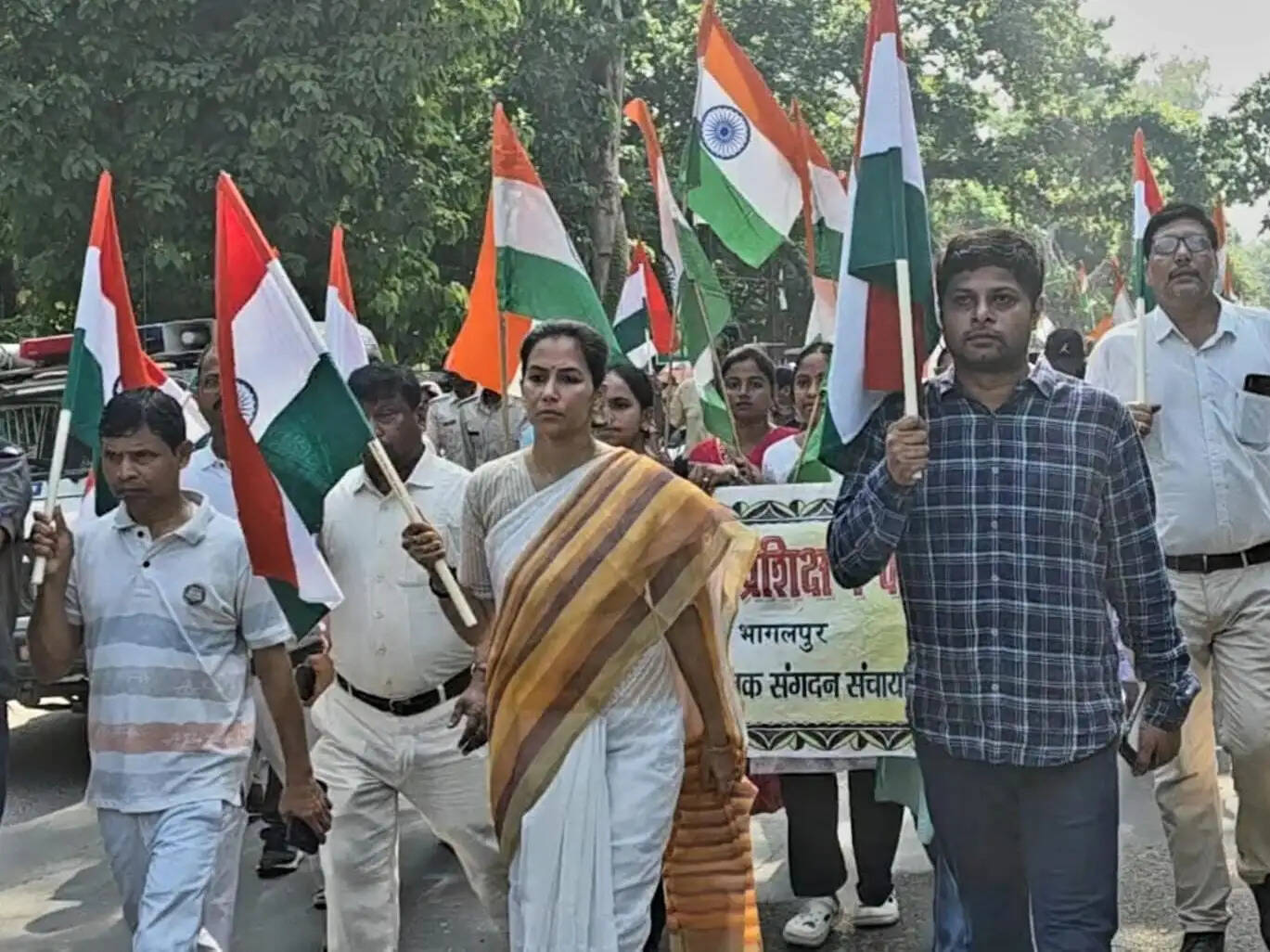 हर घर तिरंगा अभियान के तहत भागलपुर में निकली तिरंगा रैली