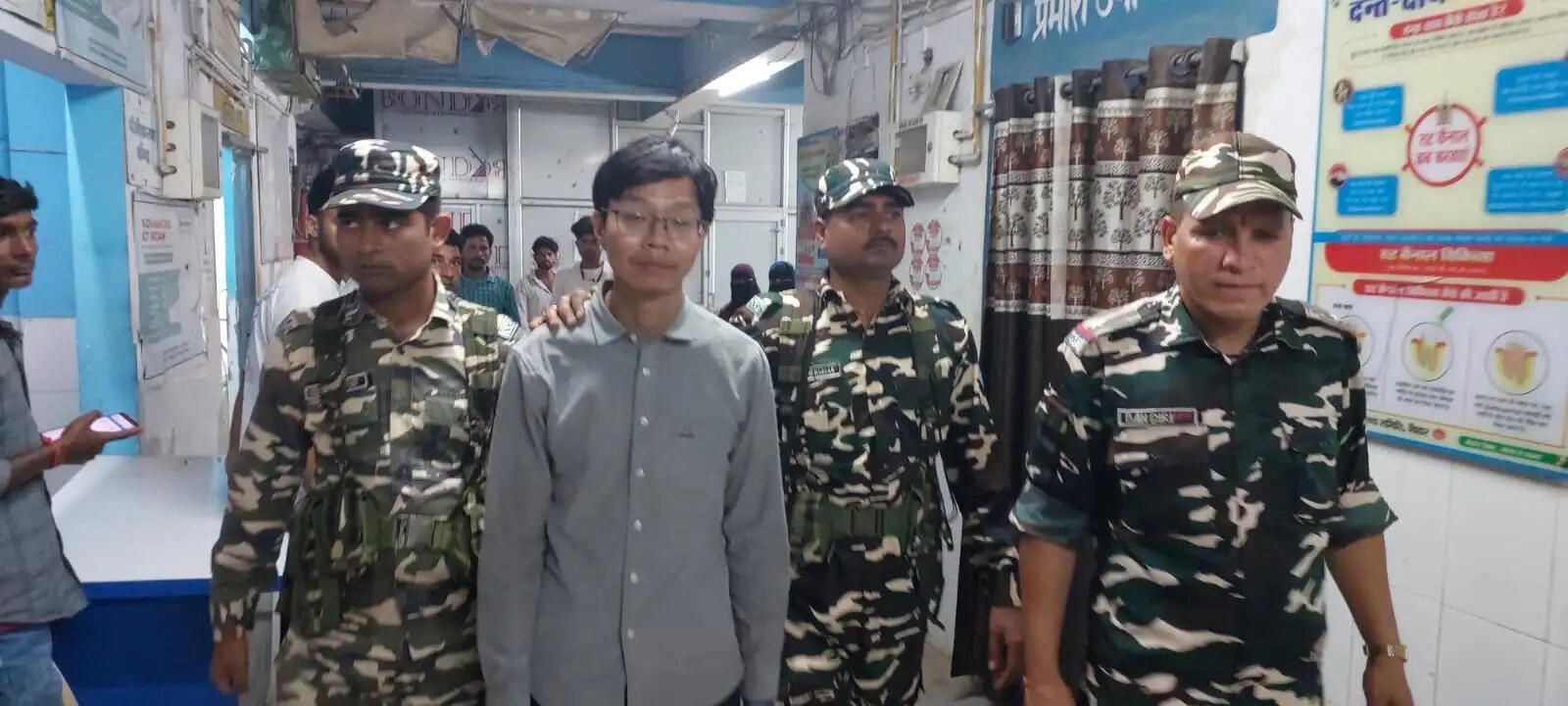 एसएसबी ने बॉर्डर पर चीनी नागरिक को लिया हिरासत में,पूछताछ जारी