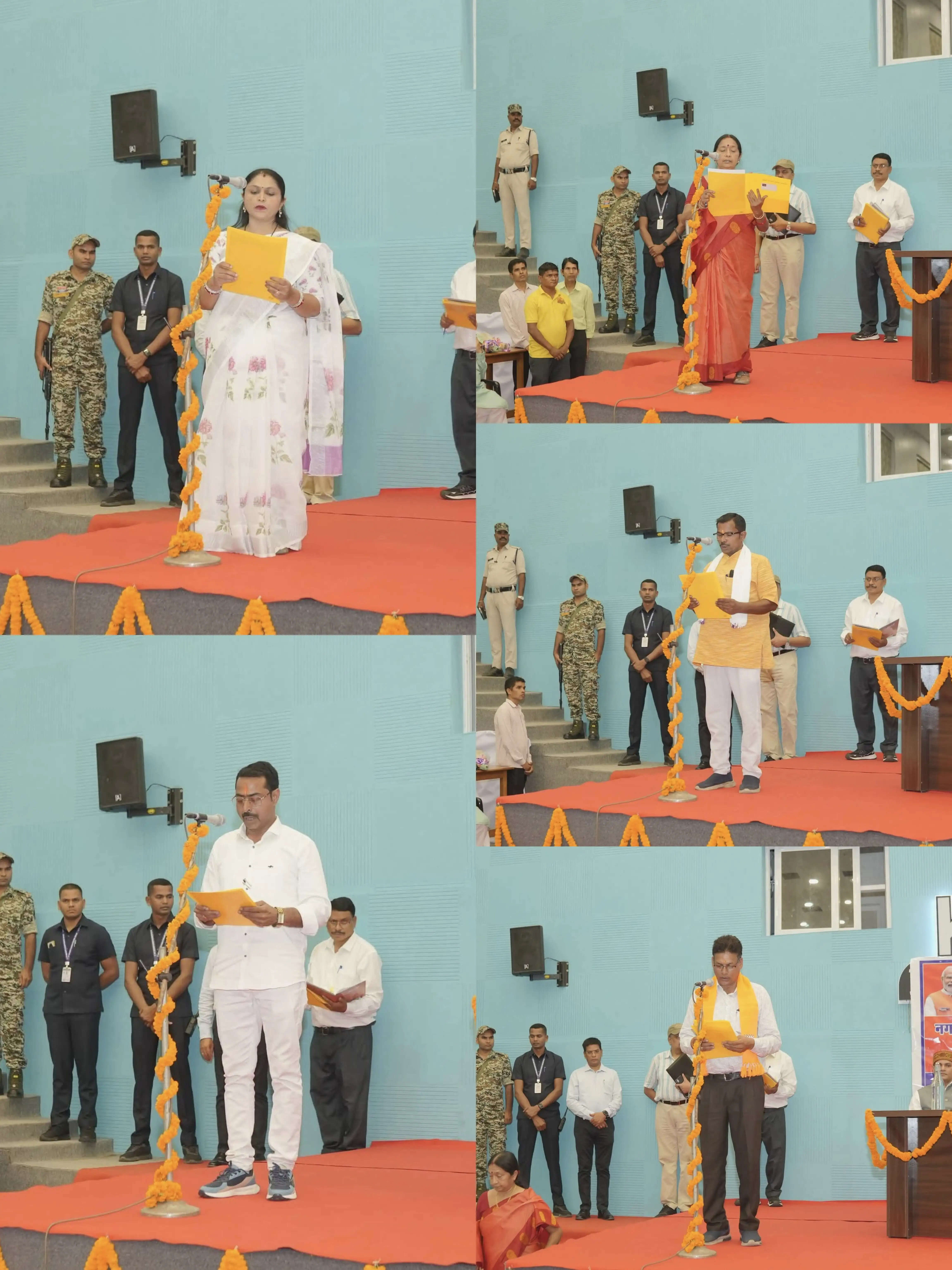 नगर निगम कोरबा में नए एल्डरमैन ने ली शपथ, मंत्री लखनलाल देवांगन ने दी शुभकामनाएं